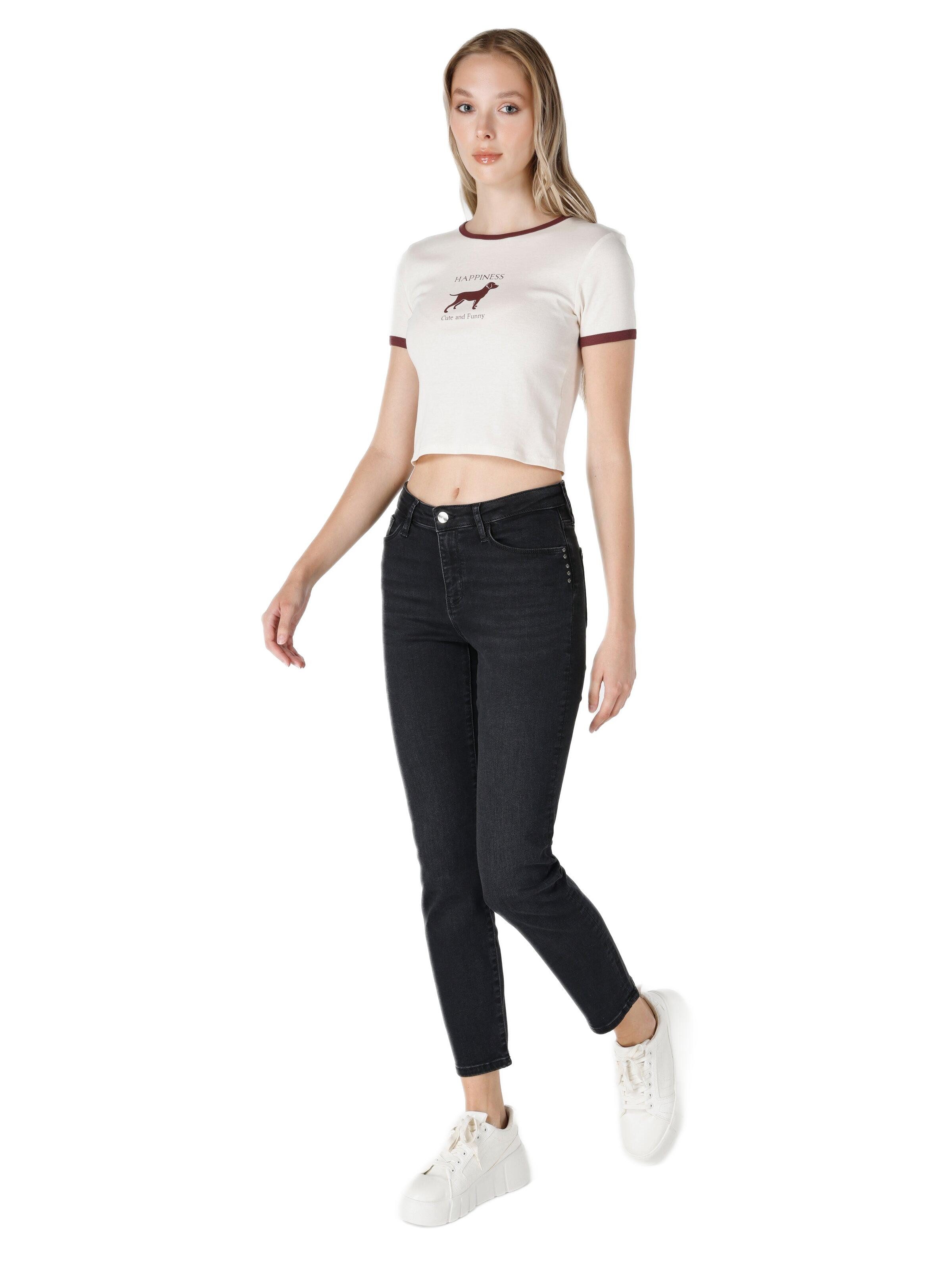 Colins Girlfriend-Jeans Slim Fit Джинсыhose für Damen mit normaler Taille und geradem Bein
