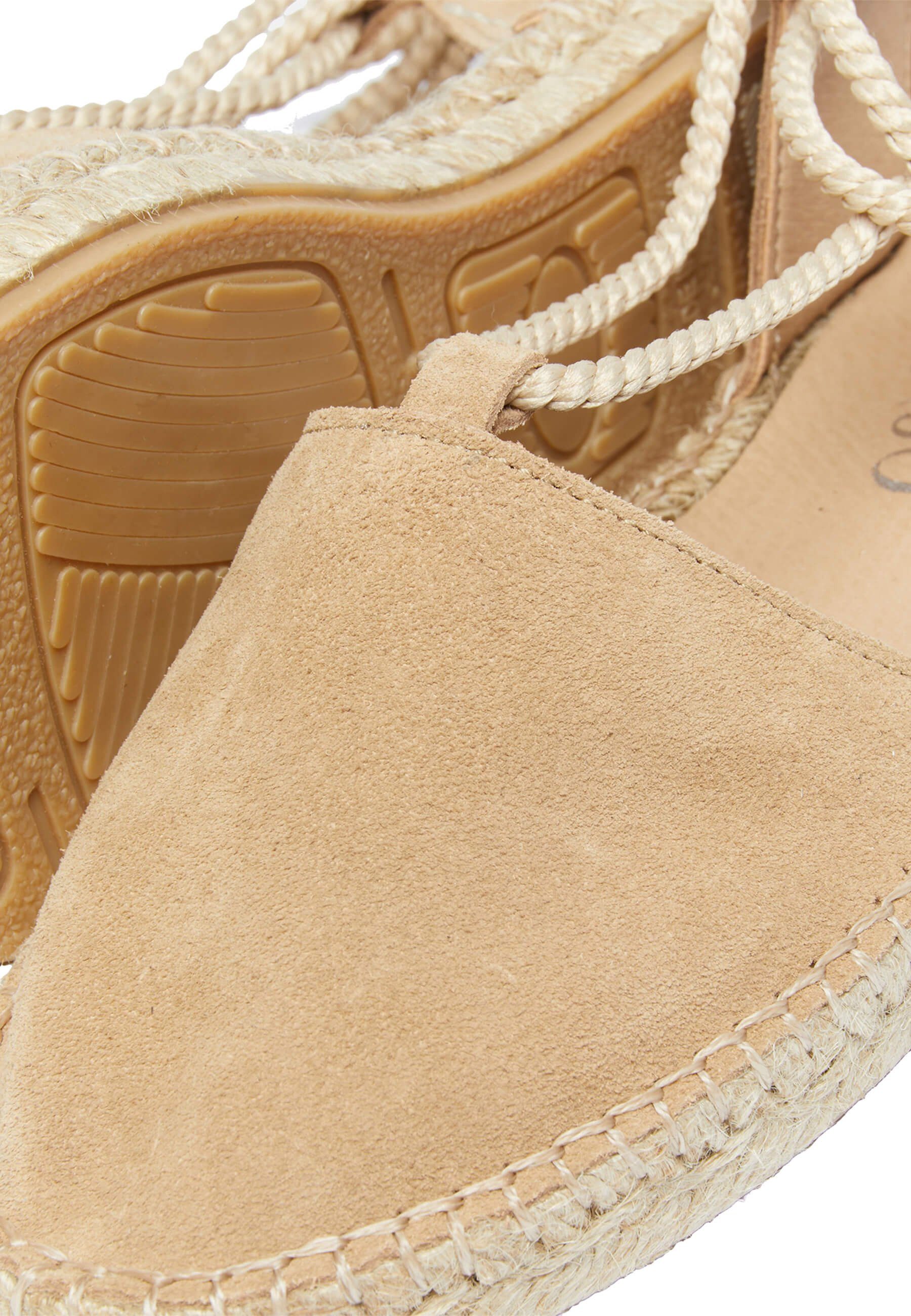 Espandrillos Offen Seitlich Bindeband mia&jo Espadrille Mit