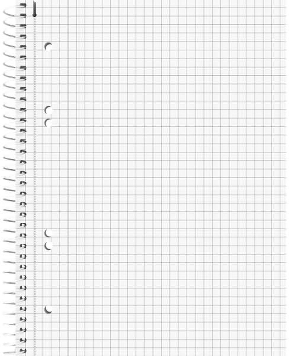 Notizblock Collegeblock Student A5 70g/qm 80 Blatt RC kariert.