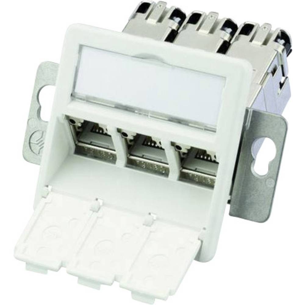 designfähige Modul-Aufnahme AMJ-S flex inkl. 3 Netzwerk-Adapter