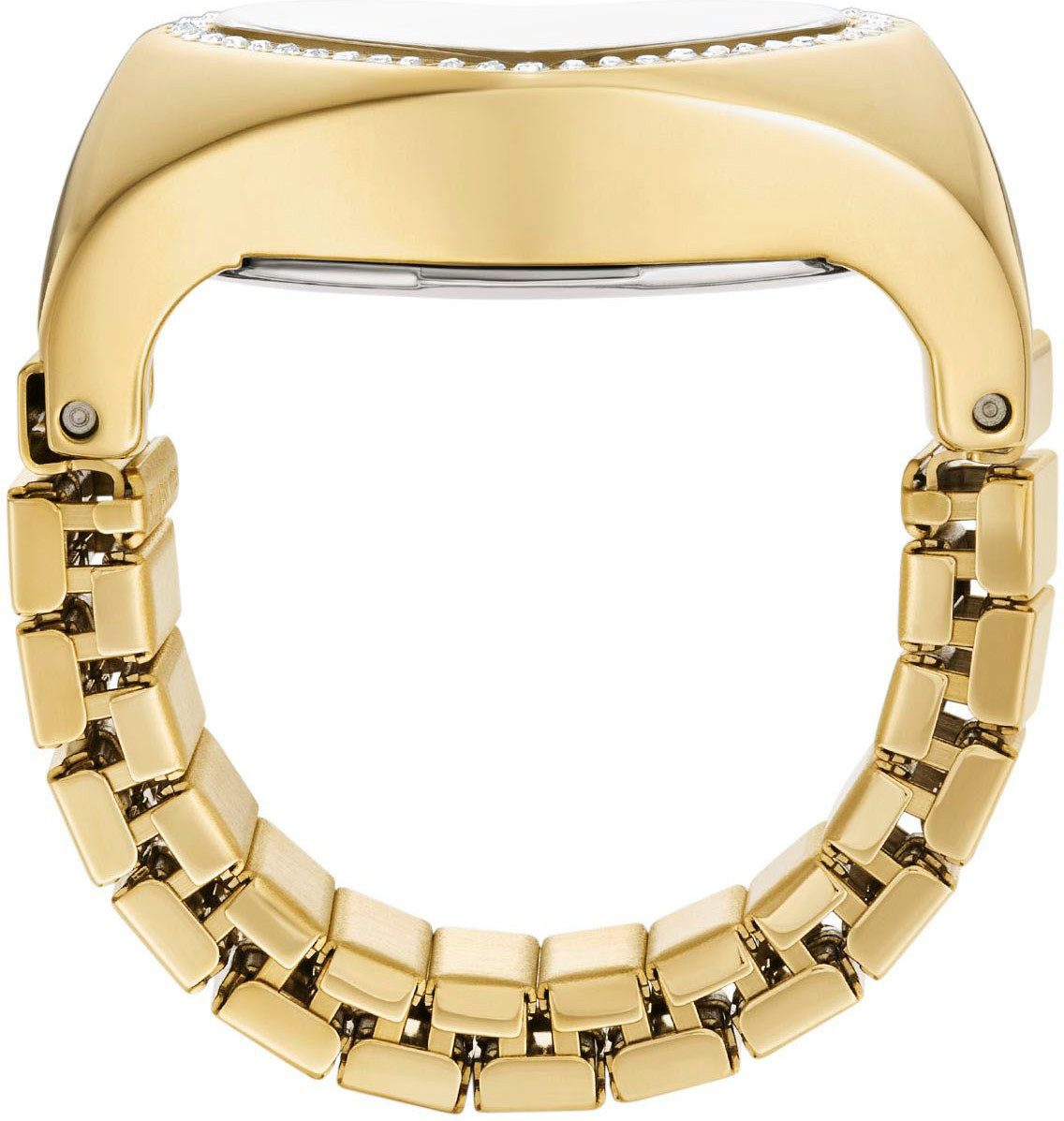 Fossil Uhrenring WATCH RING HEART ES5407, Quarzuhr, Damenuhr, Herzform, ana günstig online kaufen