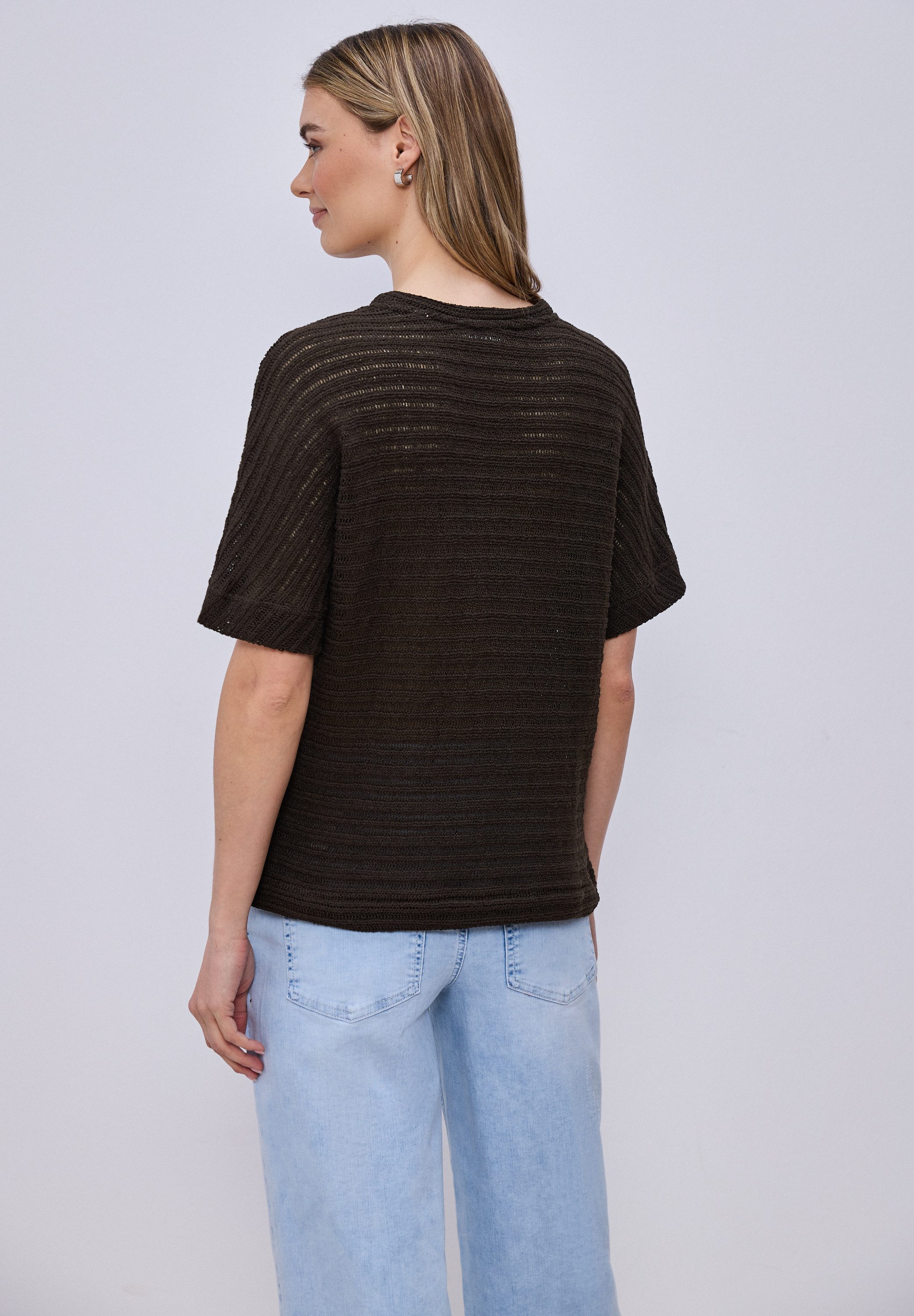 STREET ONE T-Shirt im soften Baumwoll-Mix günstig online kaufen