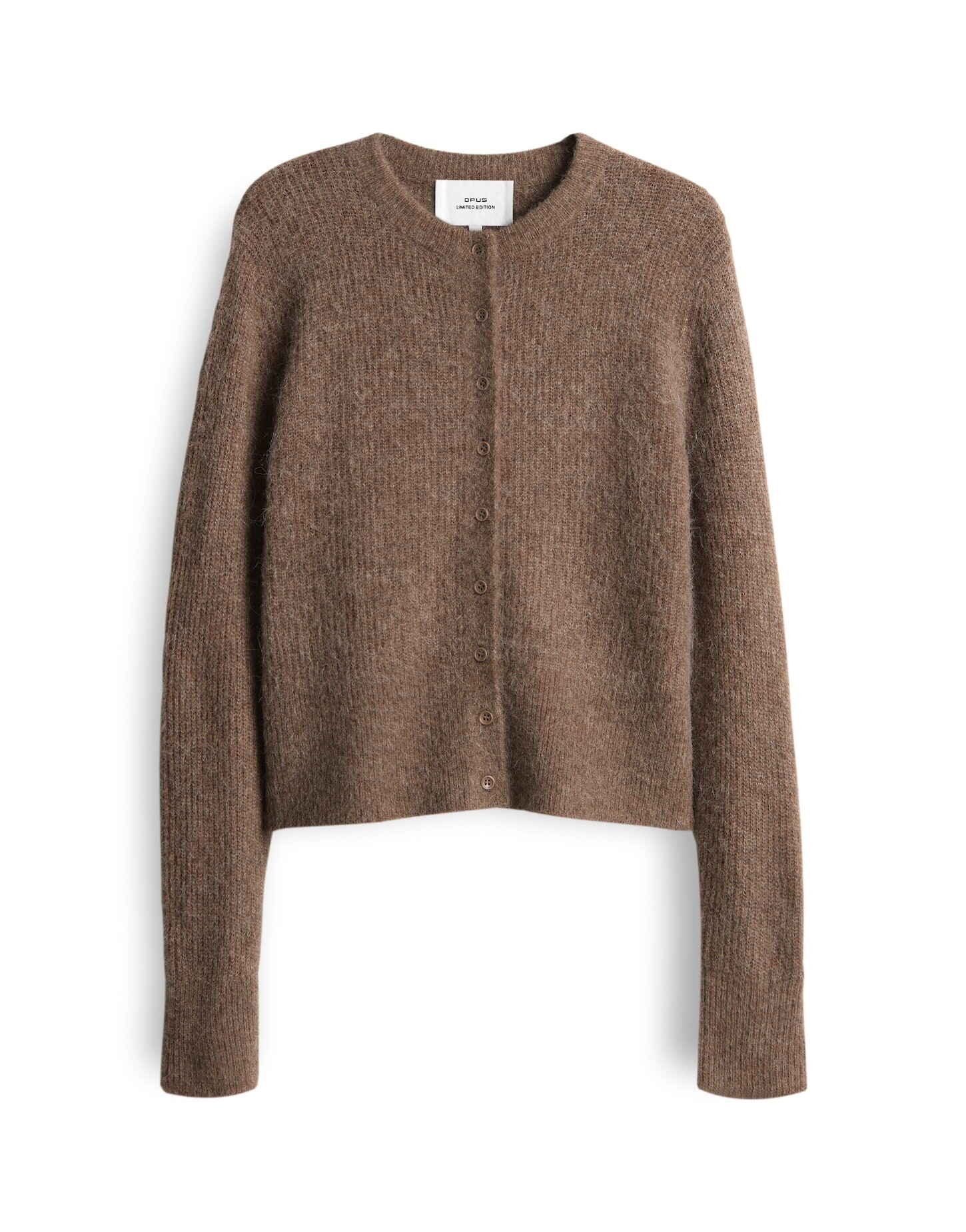 OPUS Strickjacke DRENI aus weichem Alpakamix figurbetont geschnitten, weich günstig online kaufen