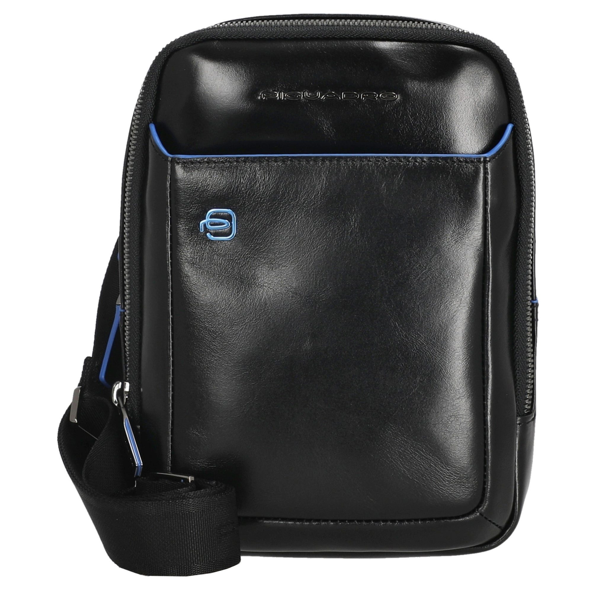 Piquadro Umhängetasche Blue Square - Umhängetasche 23 cm (black)
