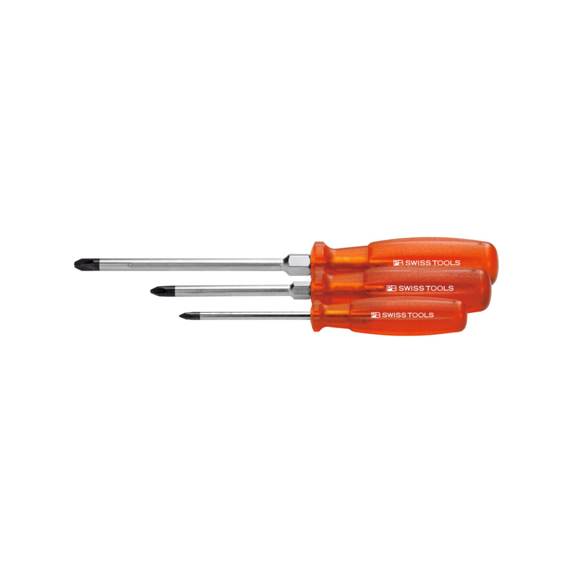 PB Swisstools Schraubendreher PB Swiss Tools Schraubendreher-Satz, für Phillips, mit "Multicraft"-Kr