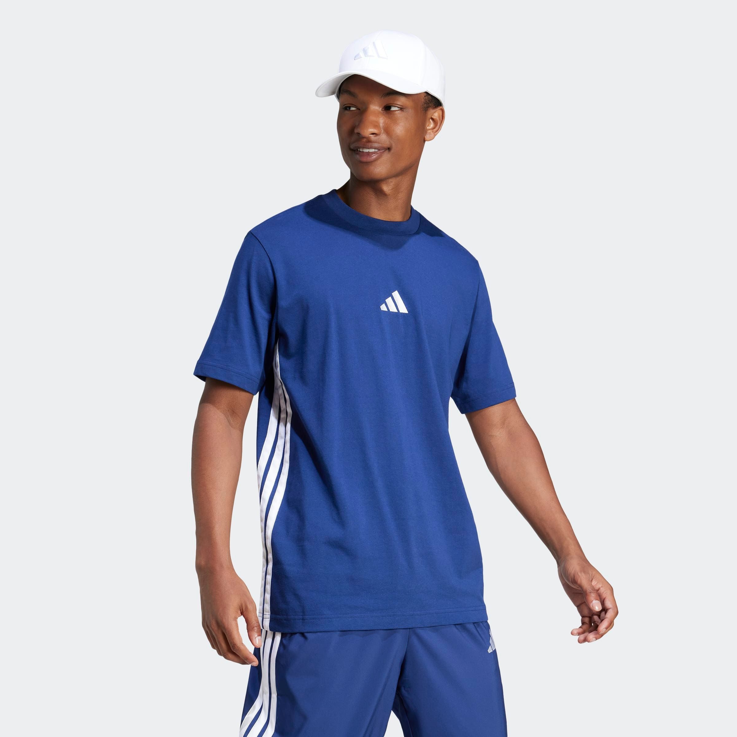 adidas Sportswear T-Shirt M 3S SJ T mit Rundhalsausschnitt, aus Baumwolle, günstig online kaufen