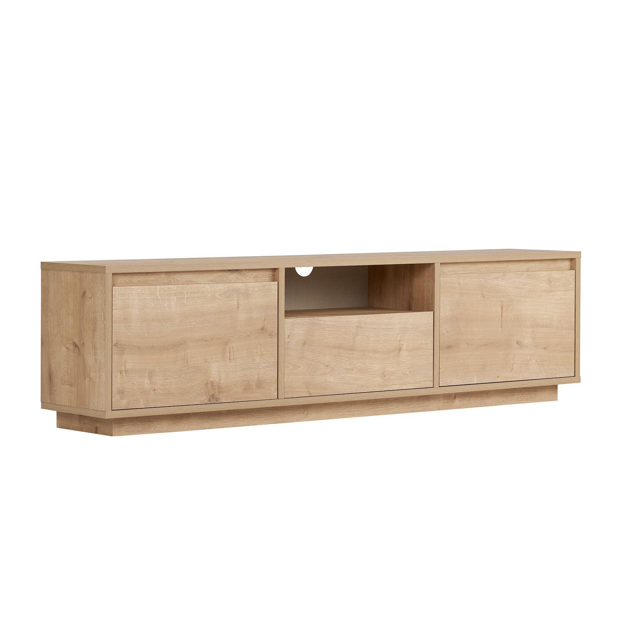 Skye Decor Sideboard Nordure Sentinel (Packung, 1 St., 1 TV Board), Breite 160 cm, griffloses Design mit Stauraum