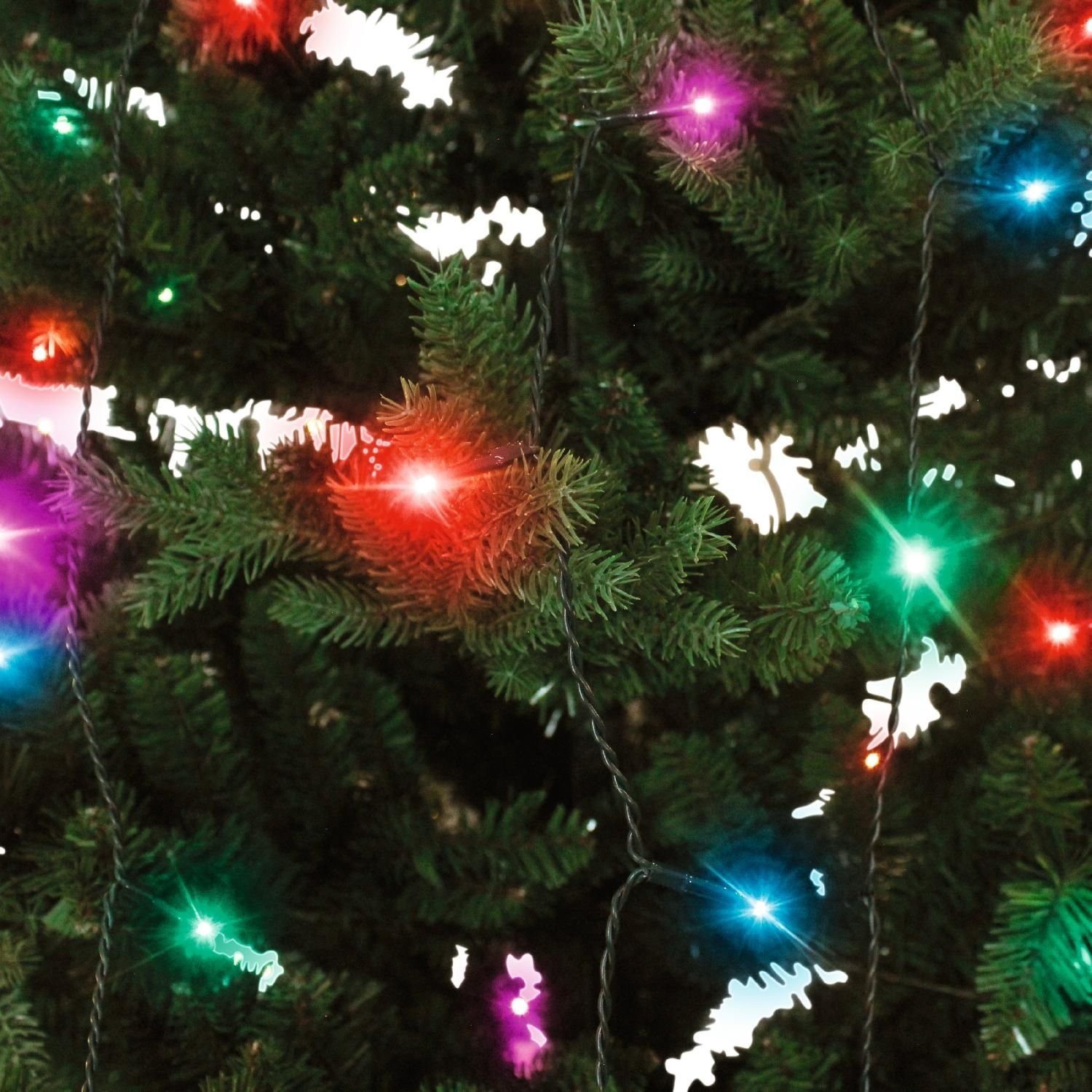 HOME m 5 SMART LED-Lichterkette inkl. DELTACO 2 RGB mehrfarbig, LEDs Weihnachtsbaum-Lichterkette mit Herstellergarantie Smarte 300 Jahre