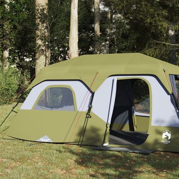 vidaXL Vorzelt Campingzelt 9 Personen Grün 441x288x217 cm