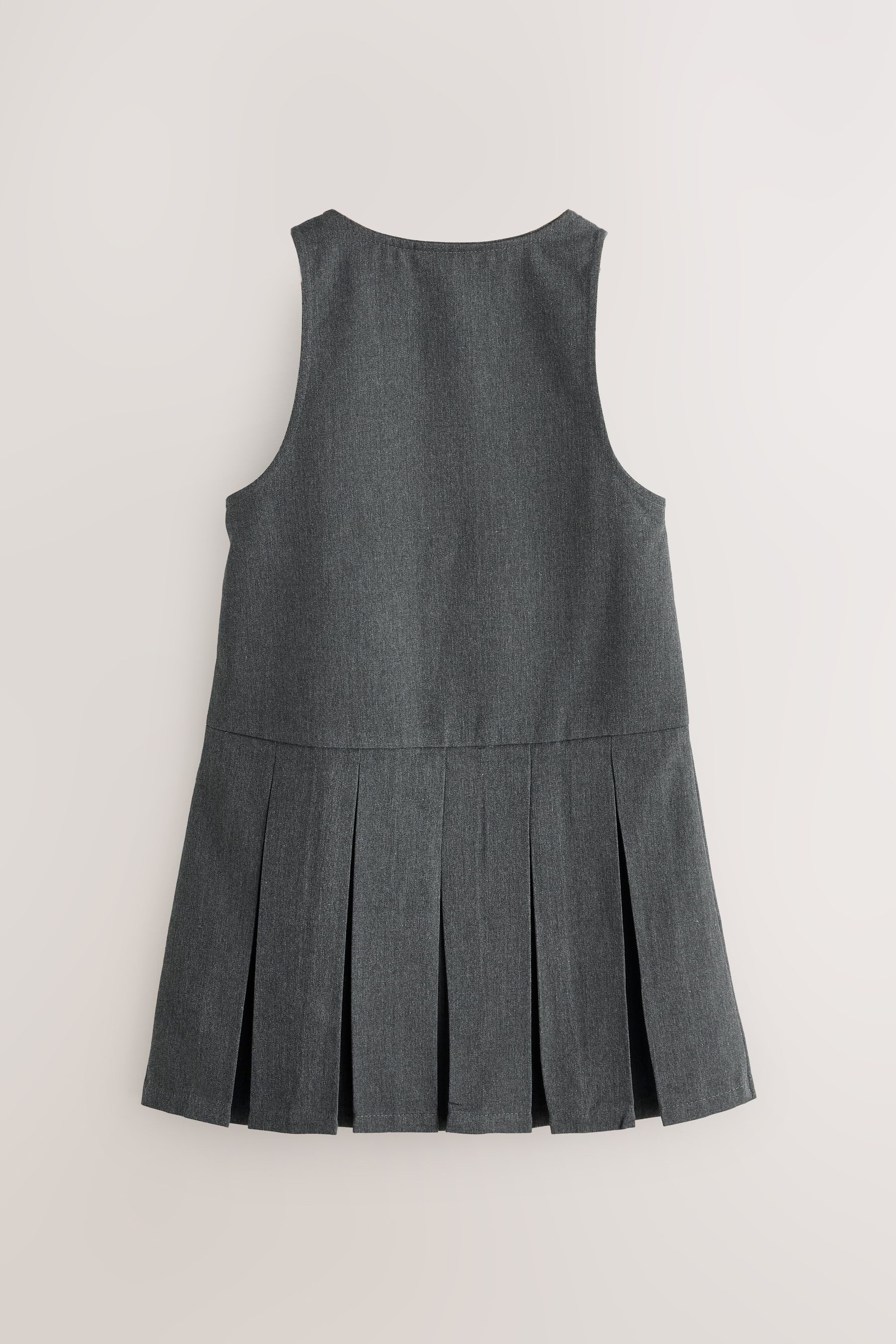 Clarks Plisseekleid Clarks Girls Trägerkleid mit RV vorne, 2er-Pack (2-tlg)