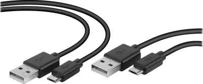 Speedlink »STREAM Play & Charge« Spielkonsolenzubehörkabel, Typ A (NEMA-1), Micro-USB (300 cm), USB Kabel Set für PS4