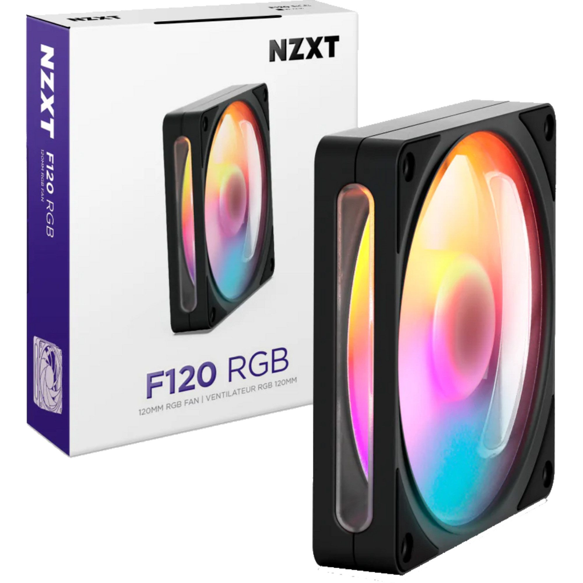 NZXT Gehäuselüfter NZXT F120 RGB, Gehäuselüfter