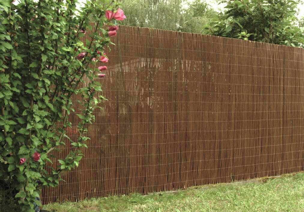 Floraworld Sichtschutzzaunmatten, Sichtschutz Weide 300 x 150 cm classic