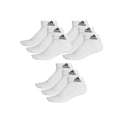 adidas Performance Kurzsocken Ankle Socken 9 Paar (Spar-Pack, 9-Paar, 9er-Pack)