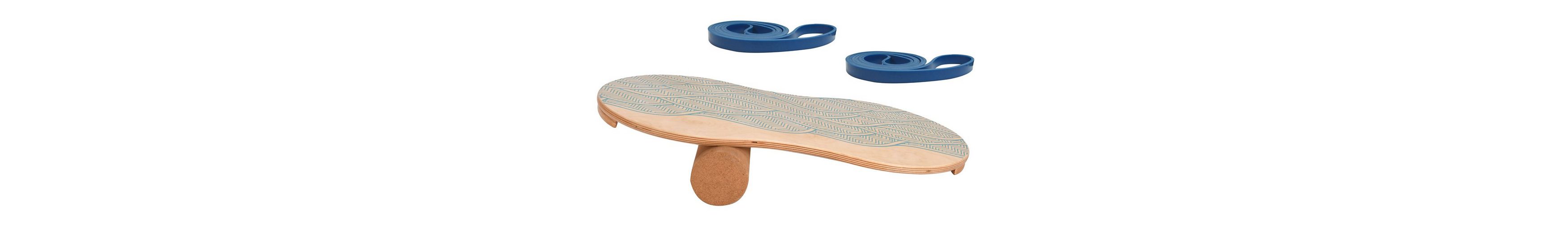 body coach Balanceboard »Woodboard Starter Set Balance Board Ahorn Holz