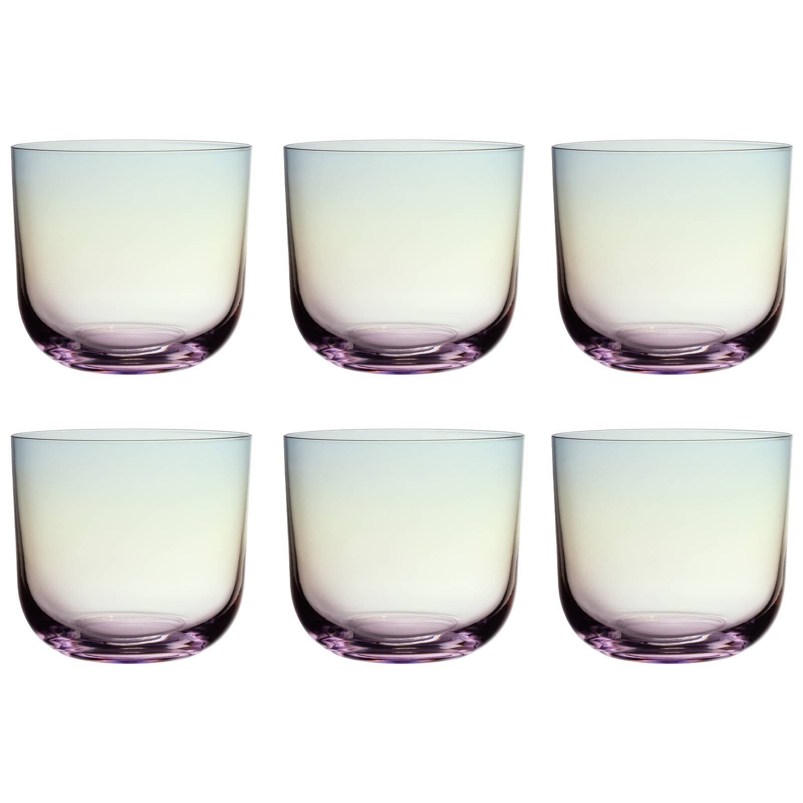 like. by Villeroy & Boch Glas Like Glass Wassergläser 280 ml 6er Set, 6-tlg., Glas