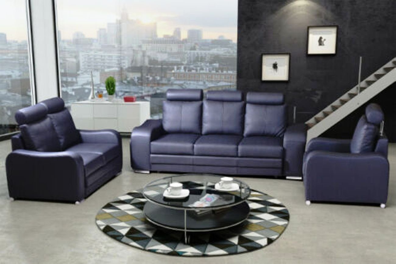 JVmoebel 2-Sitzer, Sofas Moderne Design Sofa Polster Sitzer Couch Couchen Zweisitzer 2