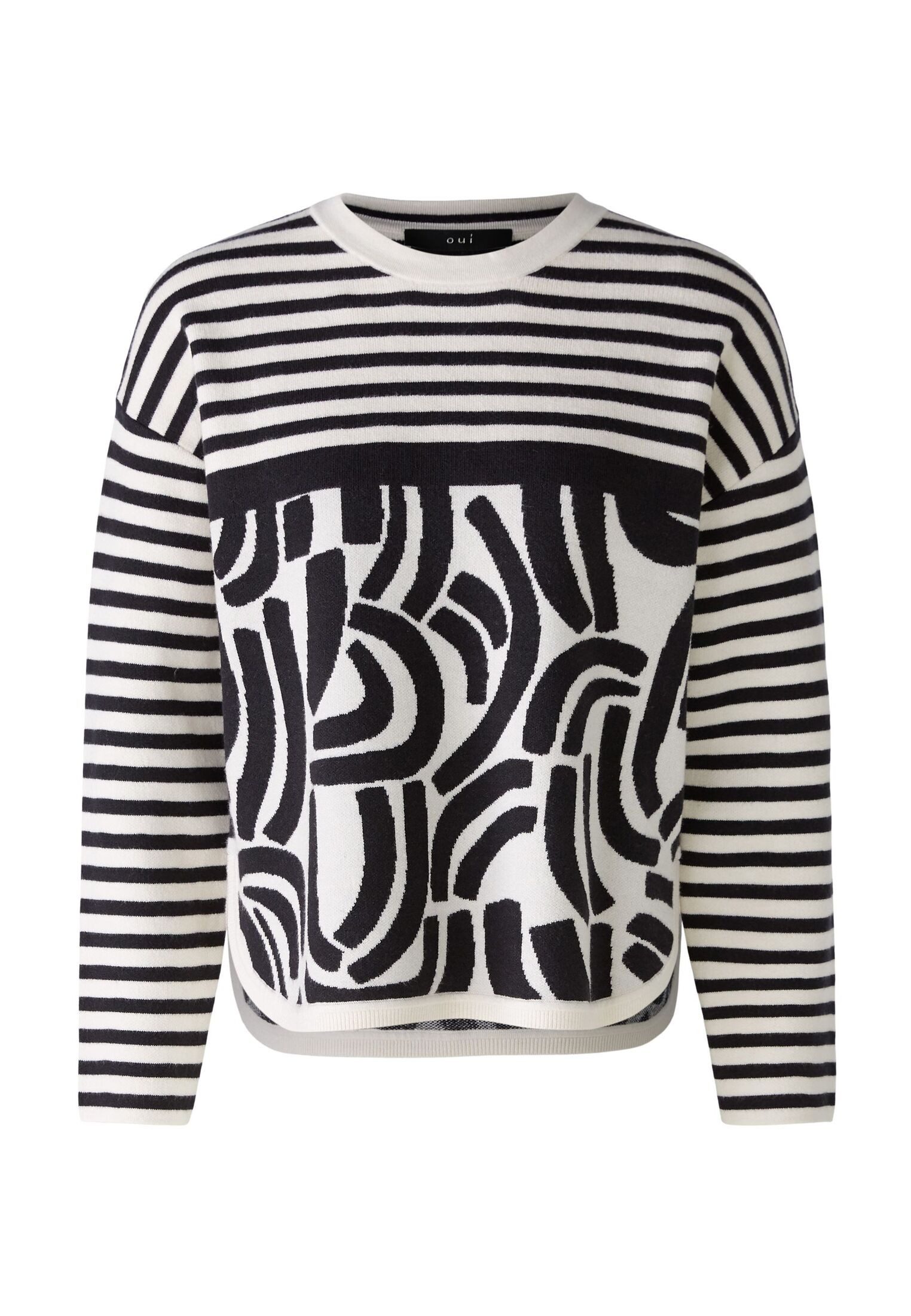 Rundhalspullover Pullover