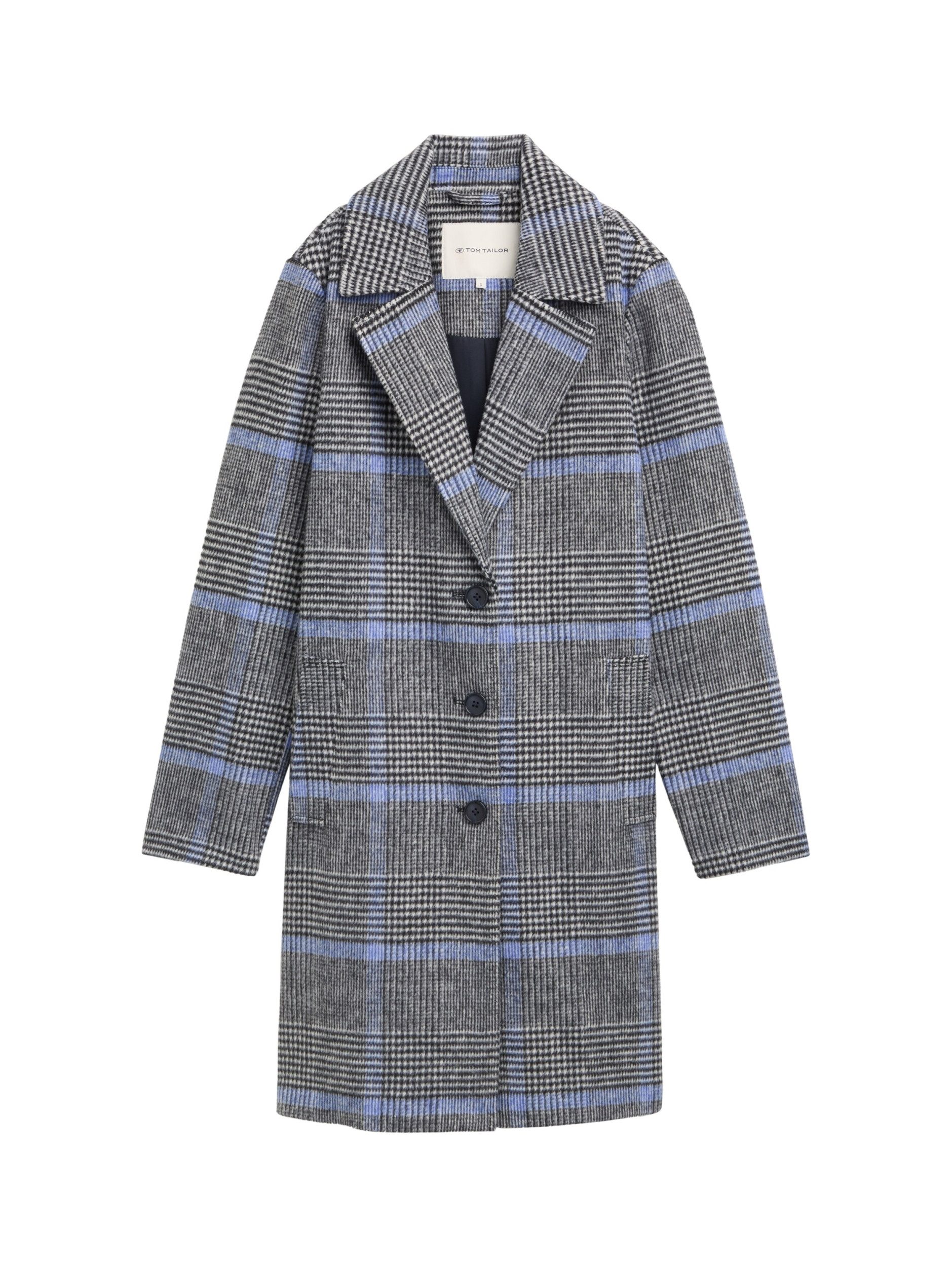 TOM TAILOR Allwetterjacke Long Check Coat