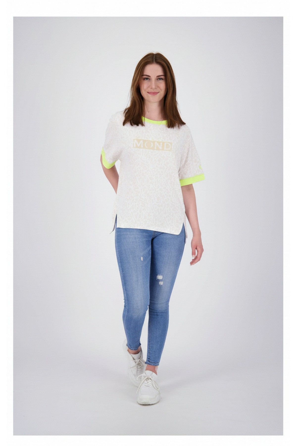 LPO T-Shirt LINA WOMEN II hinten länger geschnitten