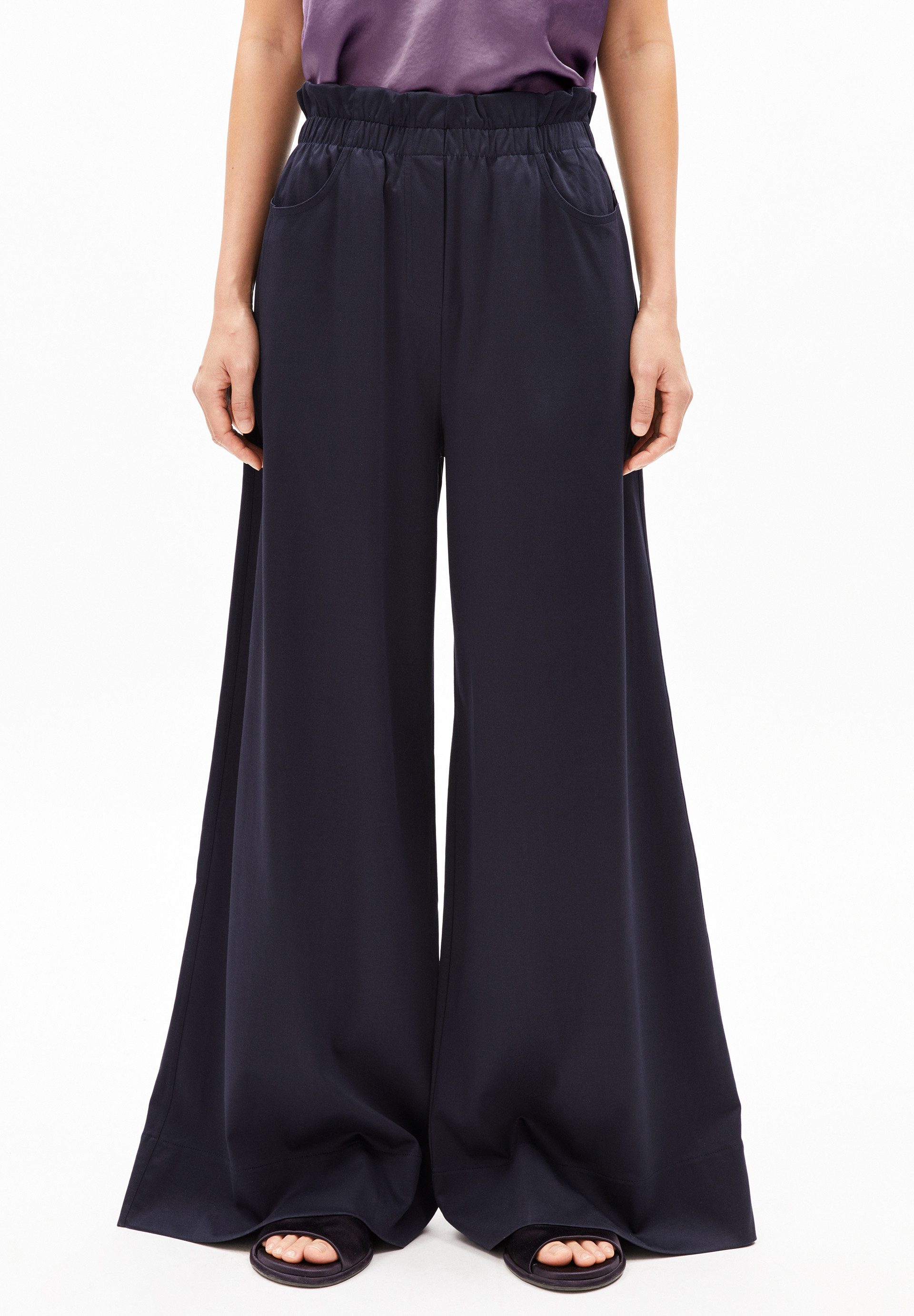 Armedangels Jerseyhose JOWANAA Jerseyhose aus Bio-Baumwolle (Loose Fit) Bio-Baumwolle