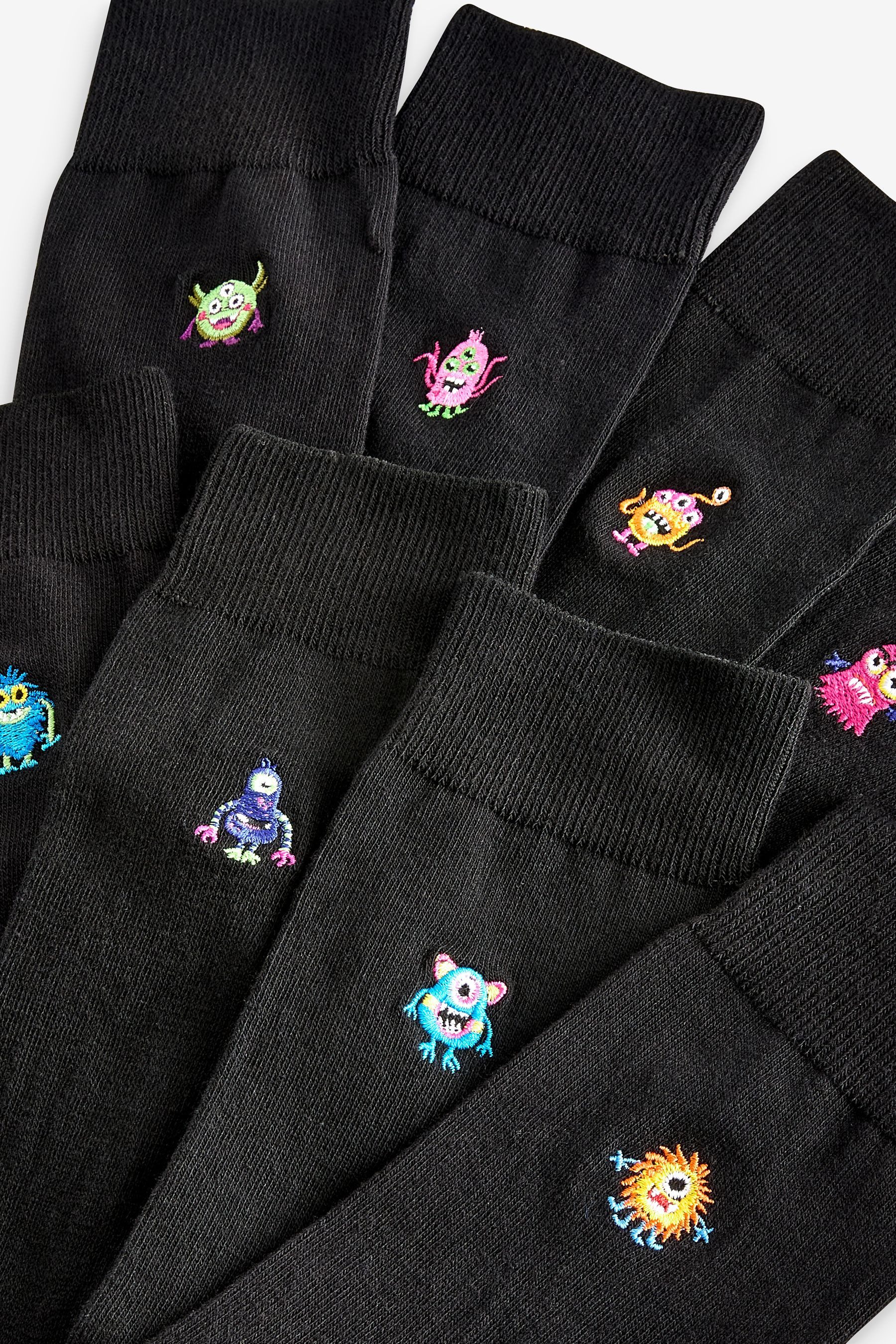 Next Kurzsocken Socken mit Stickerei (8-Paar) günstig online kaufen