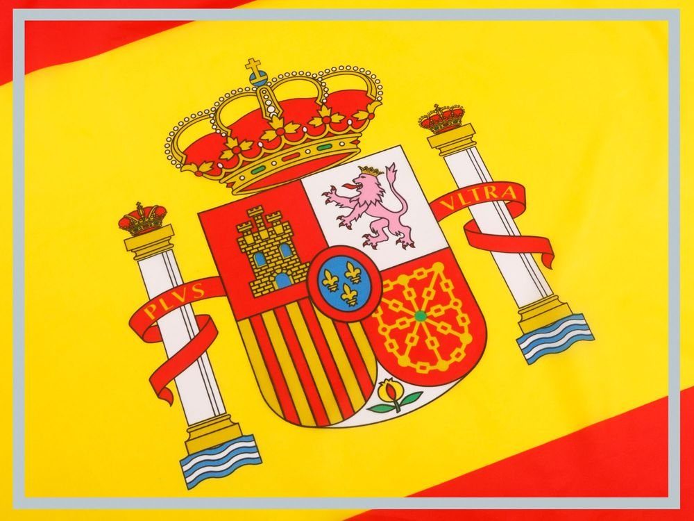 AZ FLAG Spanien Flagge 45x30cm - Spanische Fahne Aus 100D Polyester