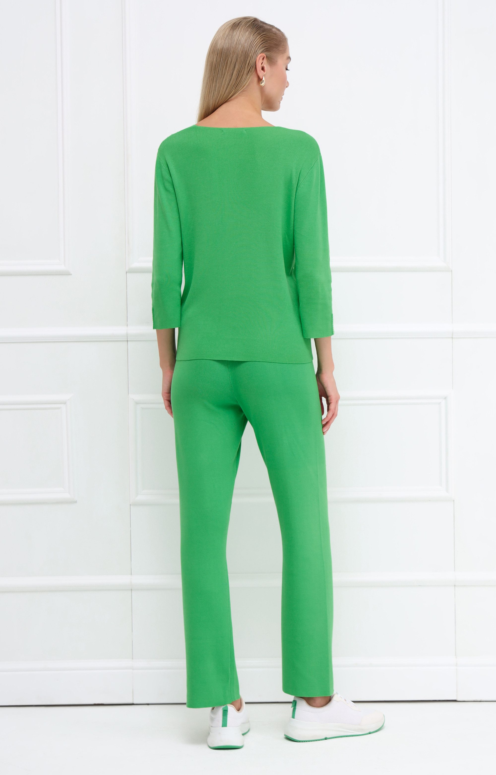 Passioni Strickhose mit glitzernden Strass-Kordeln günstig online kaufen