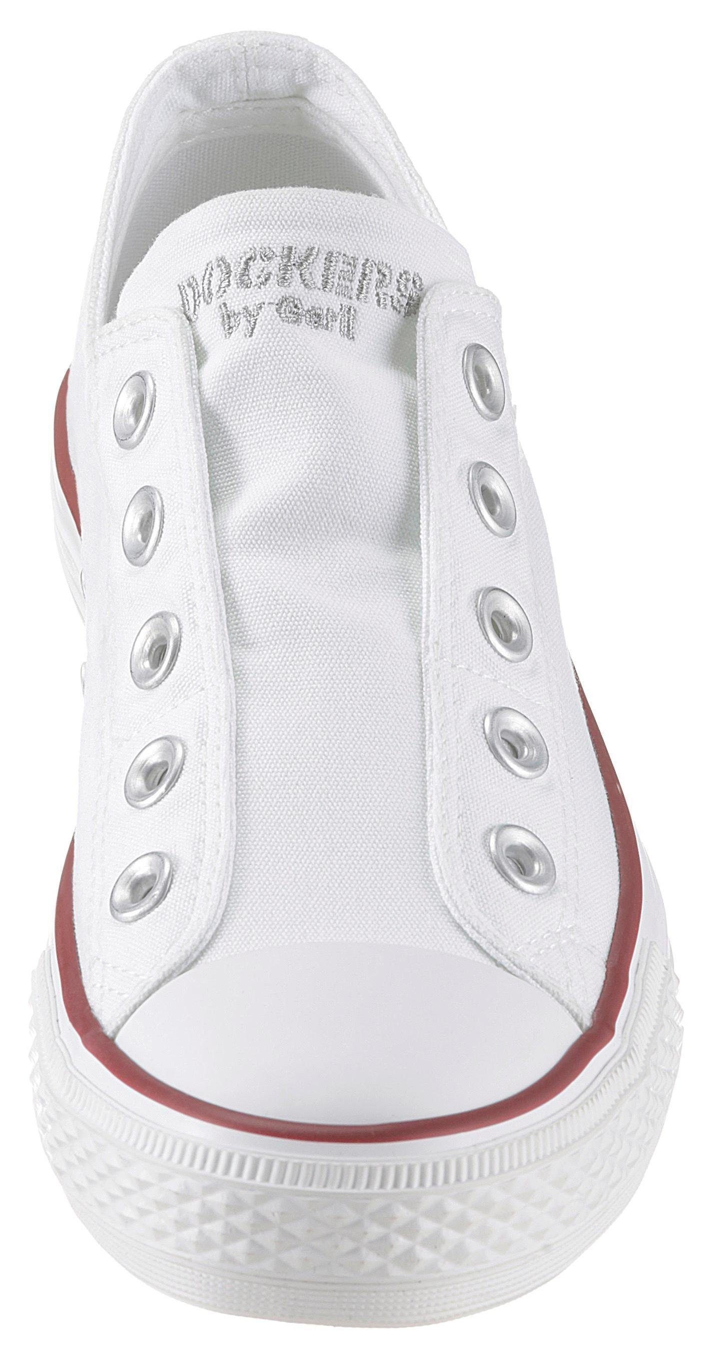 Dockers by Gerli Slip-On Sneaker Sneaker, Schlupfschuh, Freizeitschuh mit verdecktem Gummizug