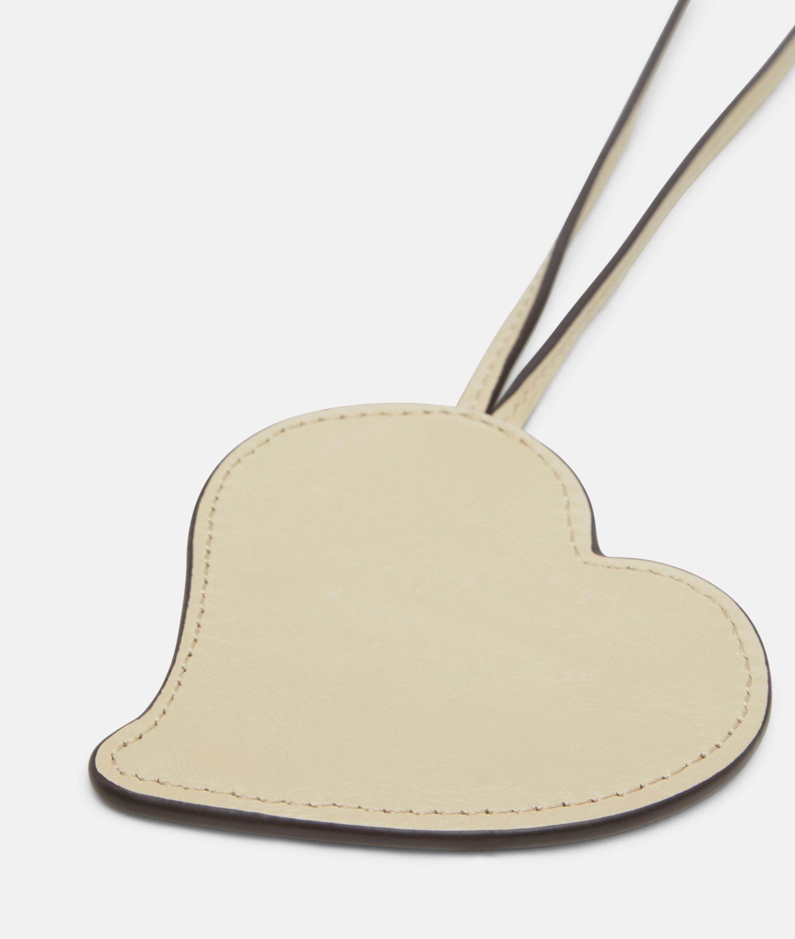 Liebeskind Berlin Schlüsselanhänger Heart Mirror Pendant, Kleiner Spiegel-Anhänger in Herzform