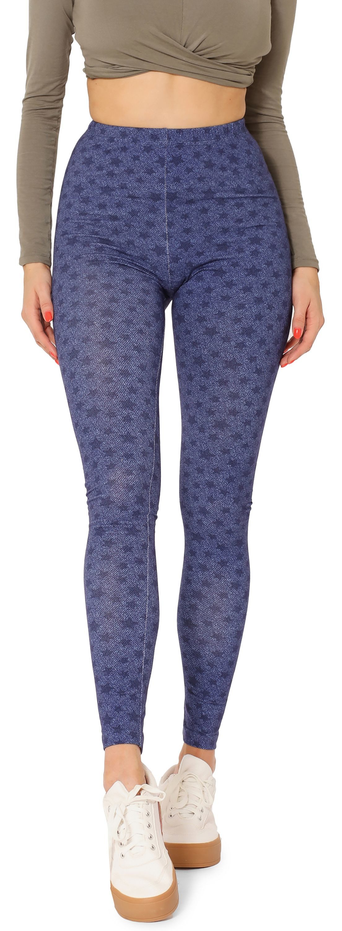 Leggings Mädchen Jugend Lange Leggings MS10-408