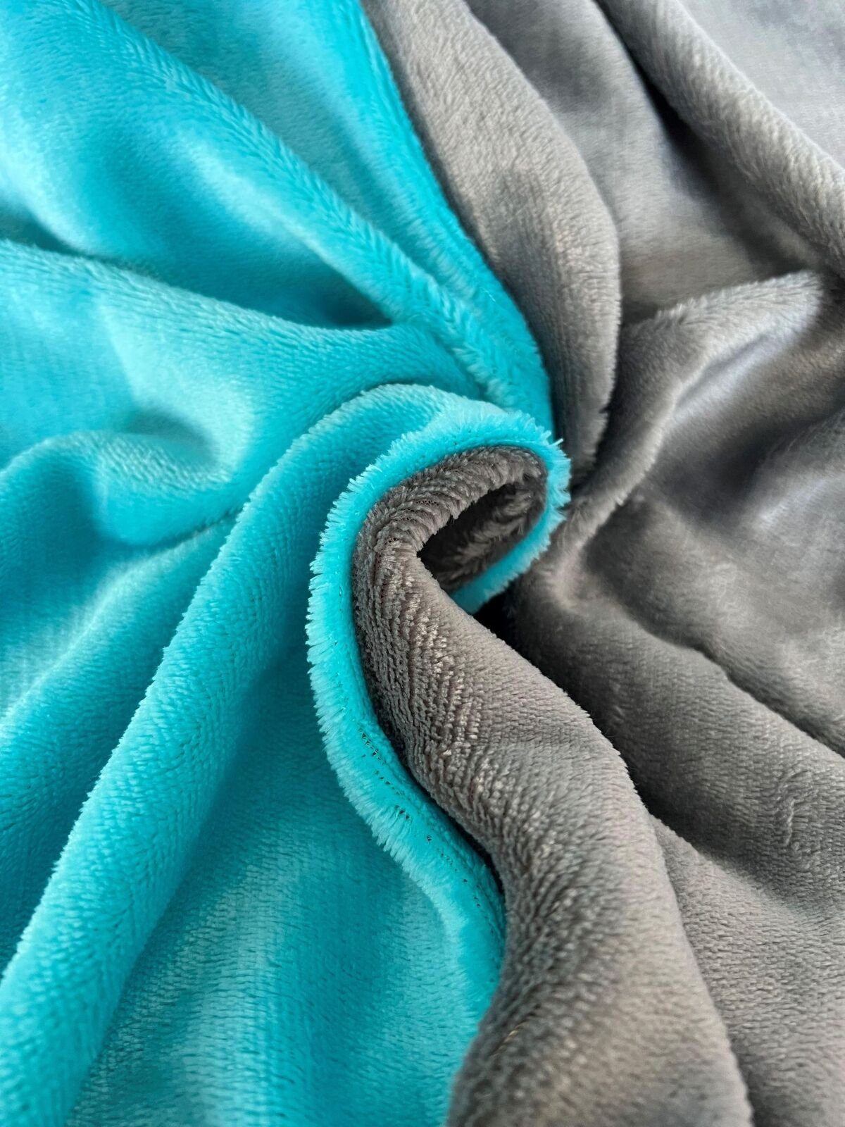 One Home Bettwäsche Winter Cashmere Touch, Fleece, 3 teilig, flauschig warmes Teddy Plüsch, Doppelbett – Bild 3 von 5