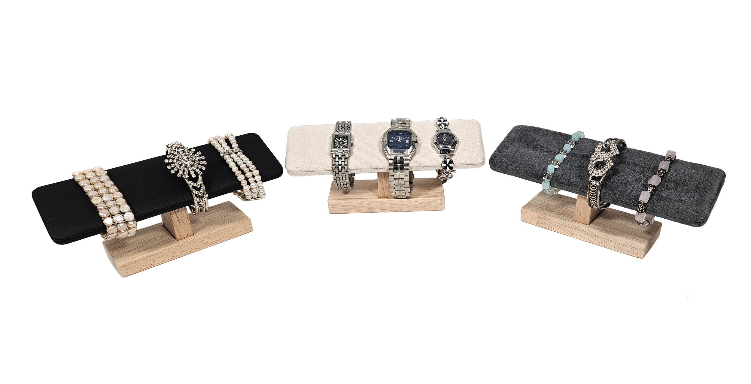 Yudu Schmuckständer "T- Form" - Design Schmuckhalter für Uhren Armband Ketten