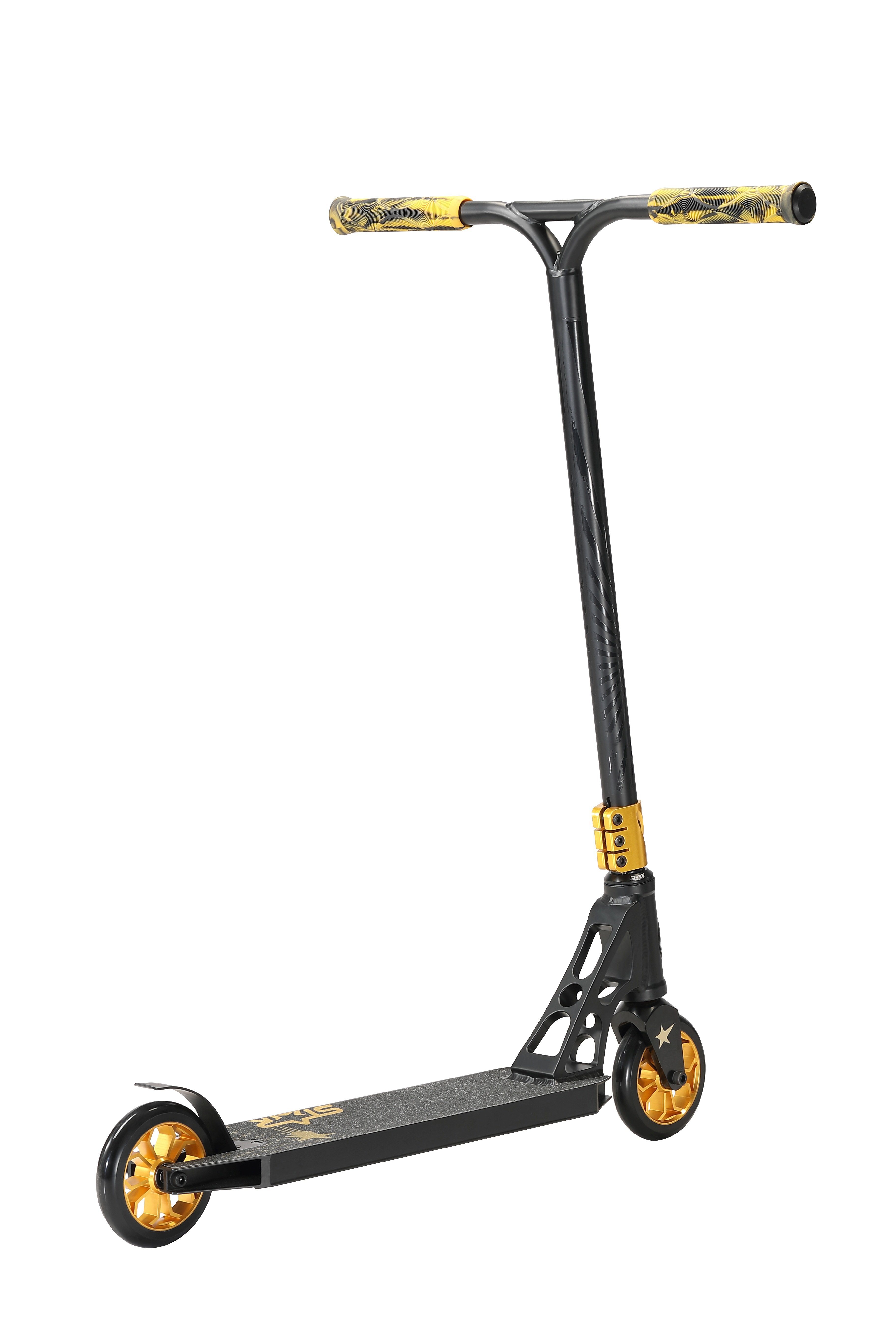 Star-Scooter Stuntscooter Professional 120 mm, ab 8 Jahre, ab 138 cm, HIC, Jungen, Mädchen, 86A, Aluminium, ABEC-9