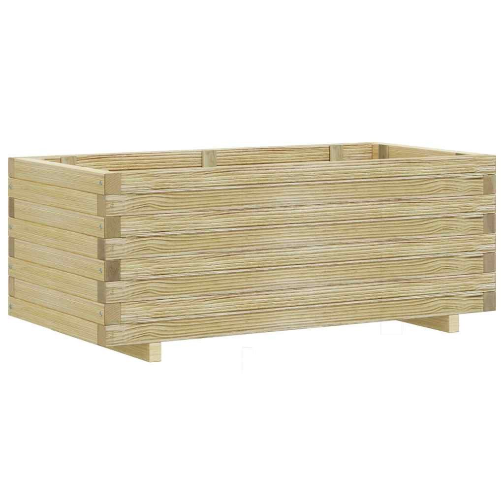 vidaXL Hochbeet Hochbeet 100x50x40 cm Holz Rechteckig (1 St), Holz Garten Hochbeet Pflanzkasten Blumenkasten Blumenkübel Gemüsebeet