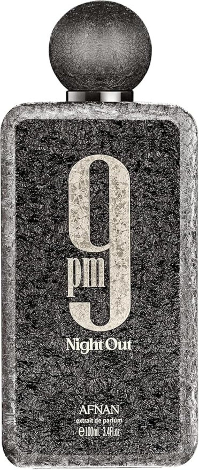Afnan Extrait Parfum "9 PM Night Out 2026" Orientalisch-würziger Abendduft mit Tonkabohne, Süß-würziger Gourmand-Duft mit Cognac & Patchouli