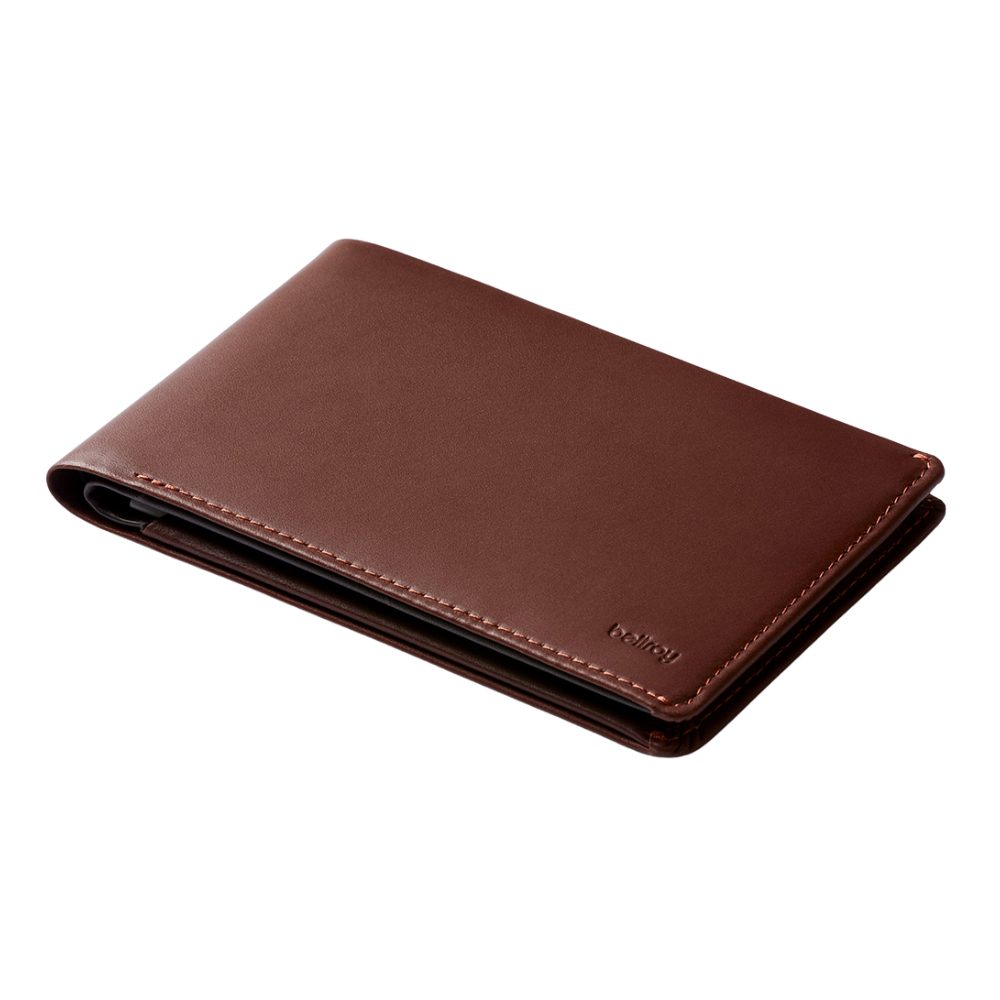 Bellroy Brieftasche Travel Wallet, Fächer für Pass, Tickets, Bargeld und bis zu 10 Karten, RFID-Schutz Cocoa | Brieftaschen