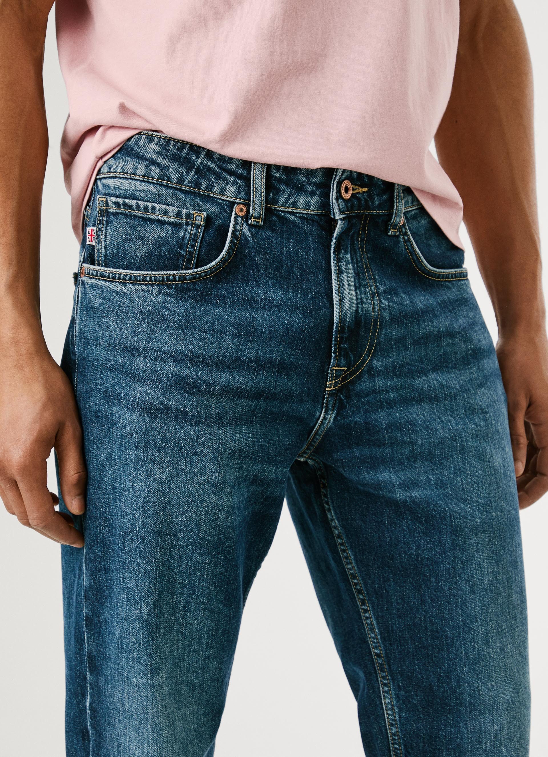 Pepe Jeans Straight-Jeans CASH Regular Waist – Bild 3 von 5