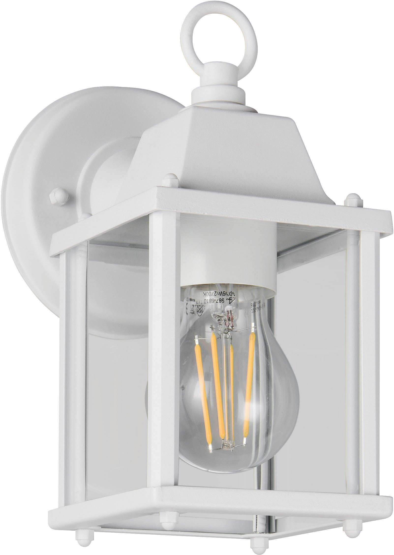 TRIO Leuchten Außen-Wandleuchte MIRANDE, Hauswand Leuchte Laterne mit Glass günstig online kaufen