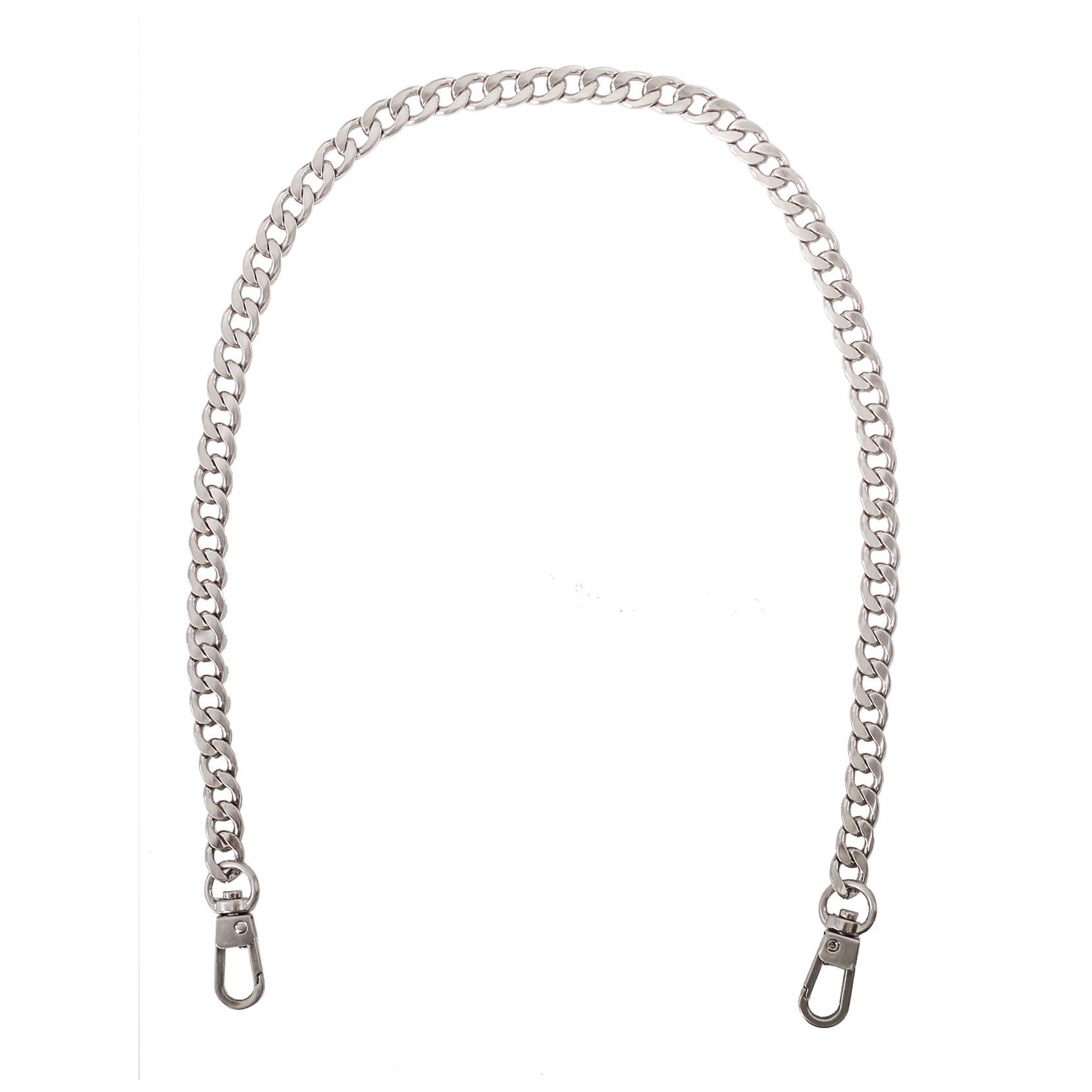 VOLKER LANG Taschenanhänger Hochwertige Kette für Handtaschen, Taschengriff in Silber