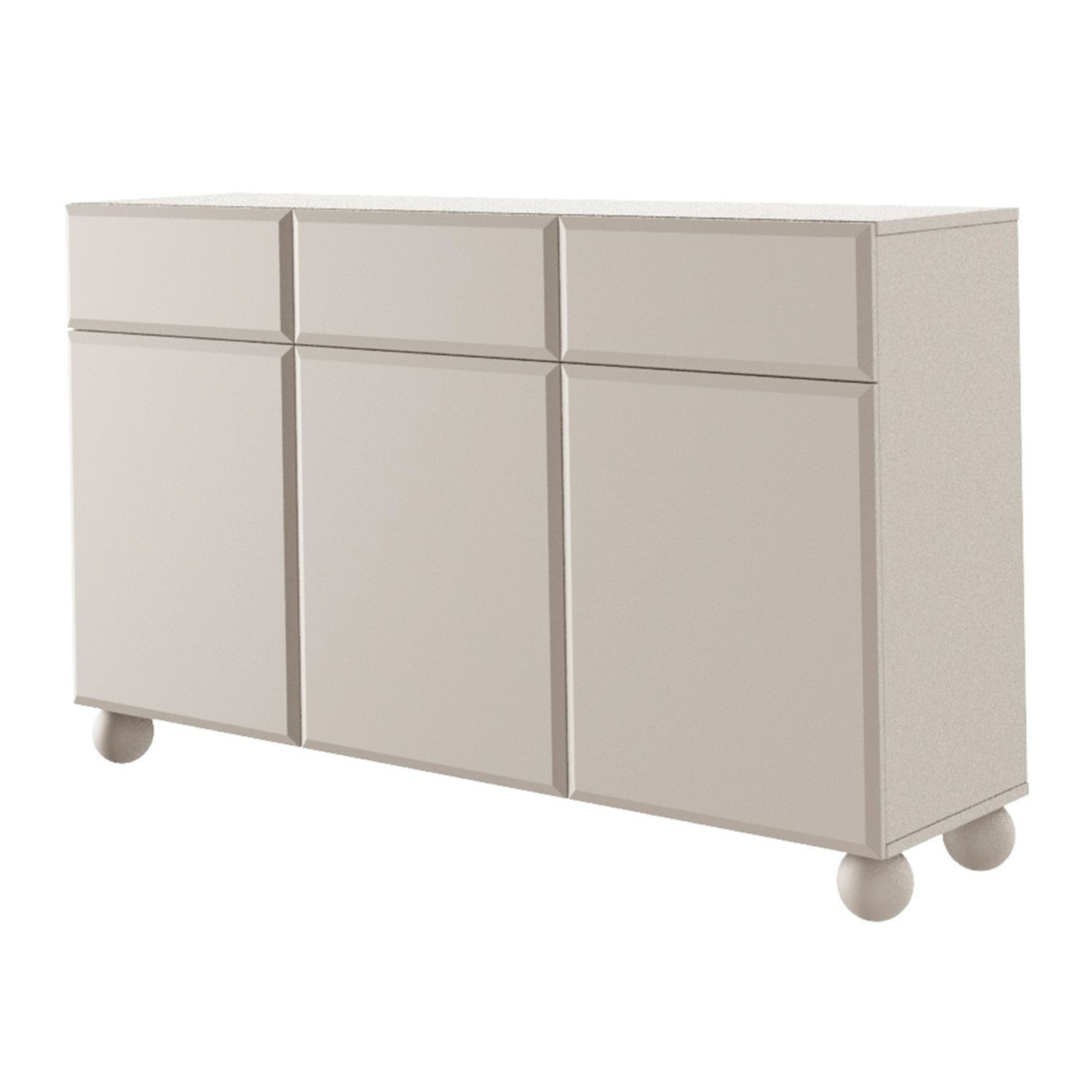 Selsey Sideboard CHOCOLATED, 3-türig mit 3 günstig online kaufen