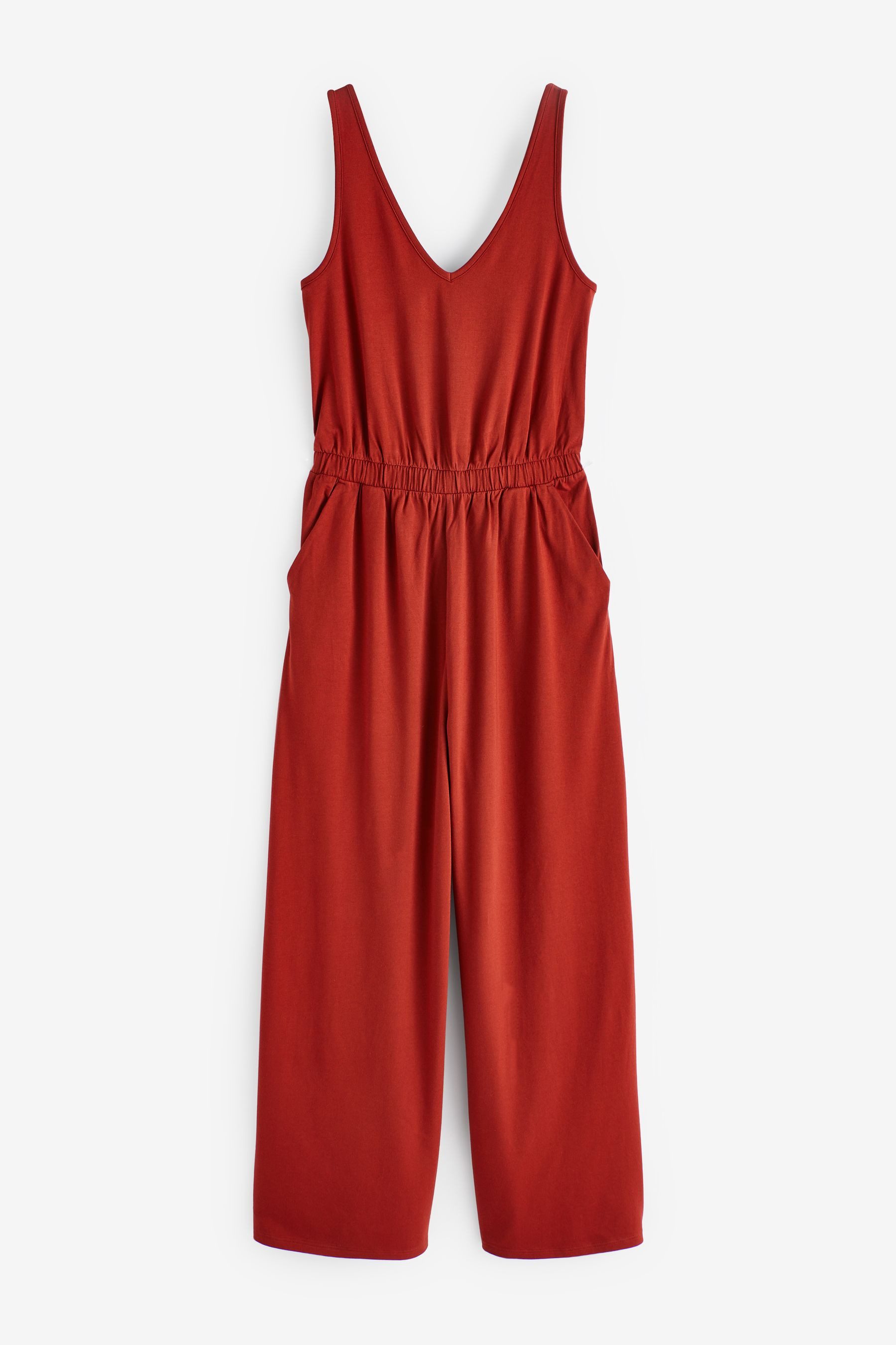 Next Jumpsuit Jersey-Overall mit V-Ausschnitt (1-tlg) günstig online kaufen