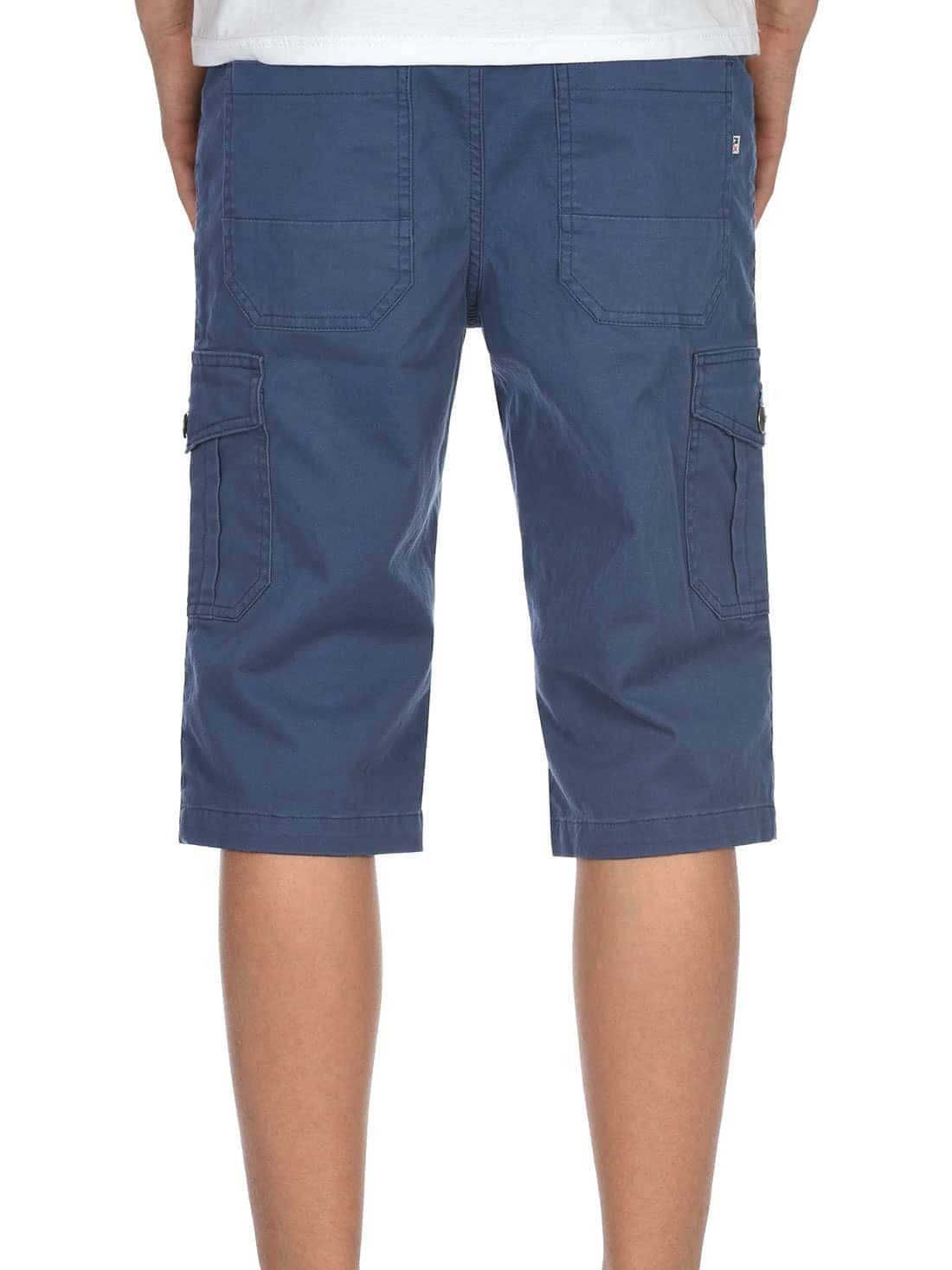 BEZLIT Bermudas Jungen Cargo mit Blau Bund (1-tlg) elastischem Shorts Kinder
