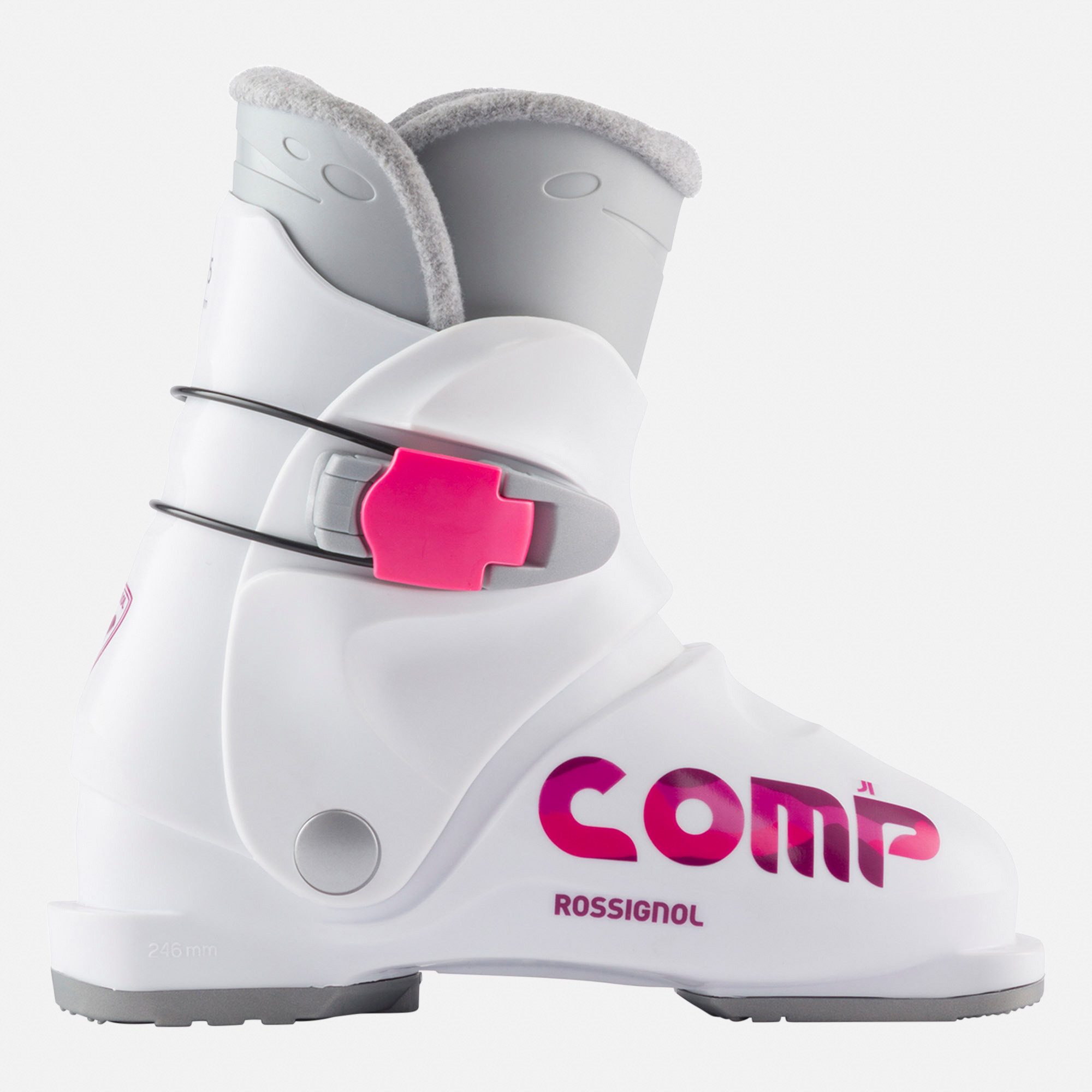 Rossignol COMP J1 - WHITE ONECOLOR Skischuh