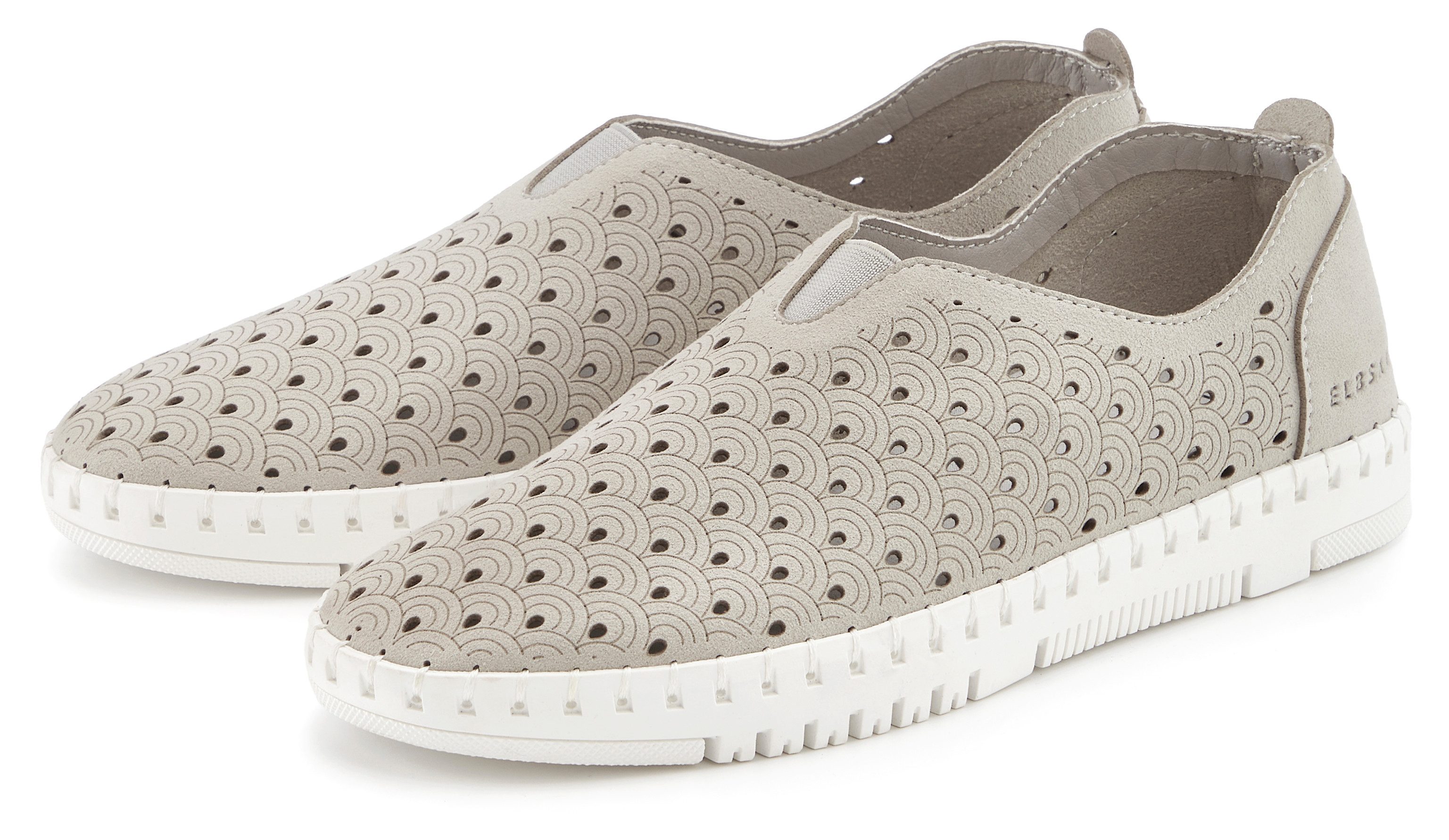 Elbsand Halbschuh, Sneaker, Freizeitschuh, Slip-On-Sneaker, Slipper NEU mit softer Sohle und modischen Cut-Outs VEGAN
