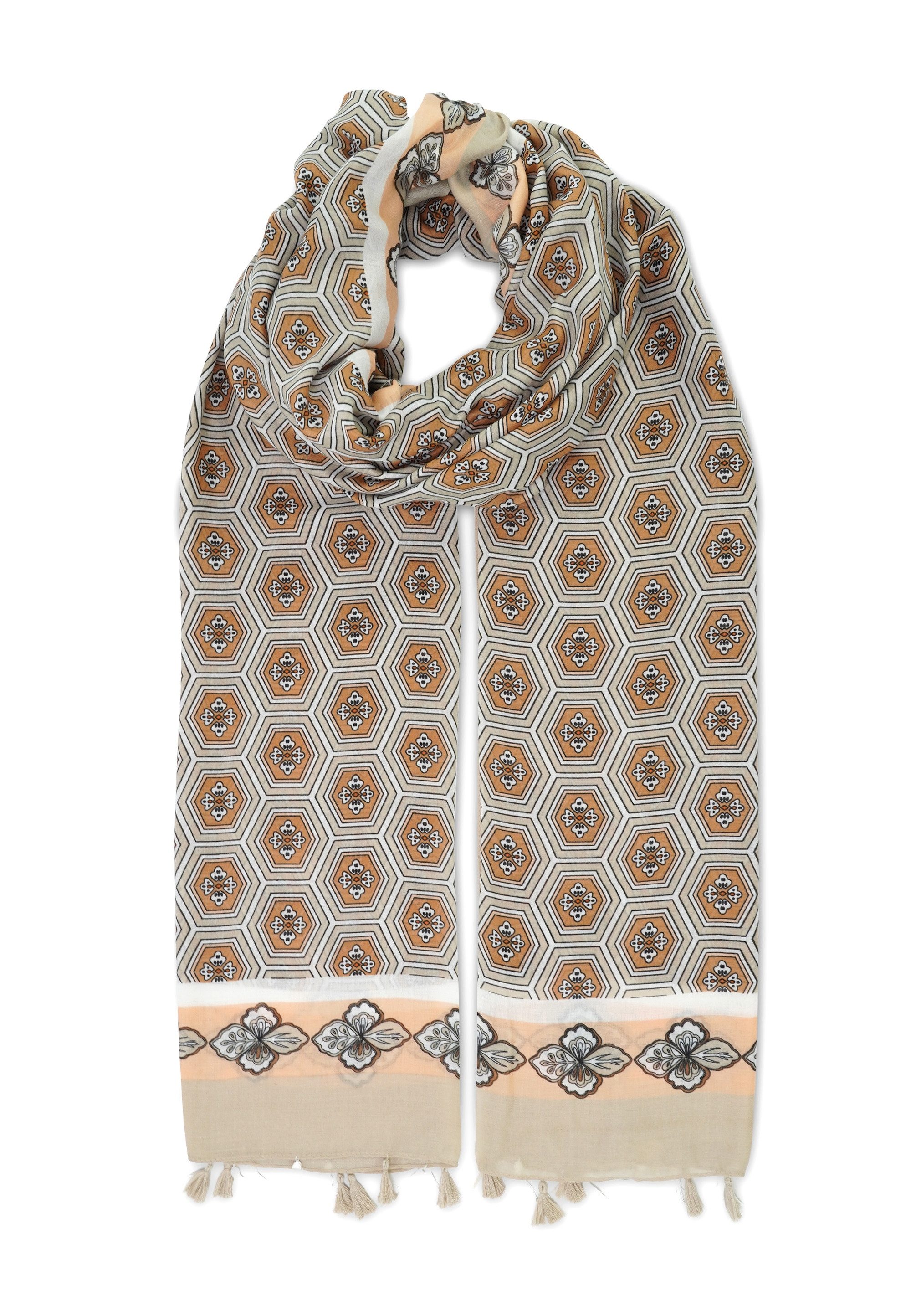 Harpa Modeschal, aus Baumwoll-Viskose-Mischung