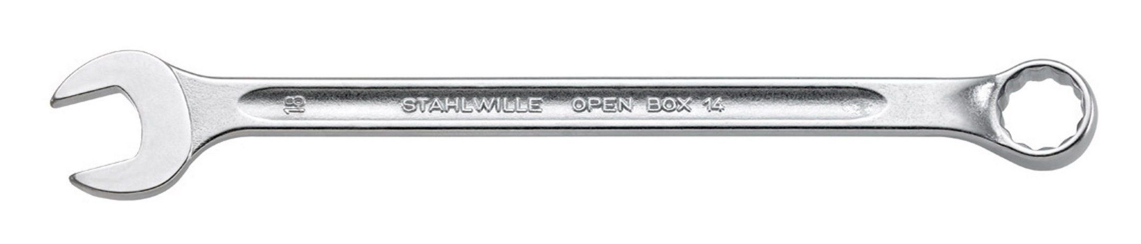 Stahlwille Maulschlüssel, Ringmaulschlüssel DIN3113B 13 mm lang