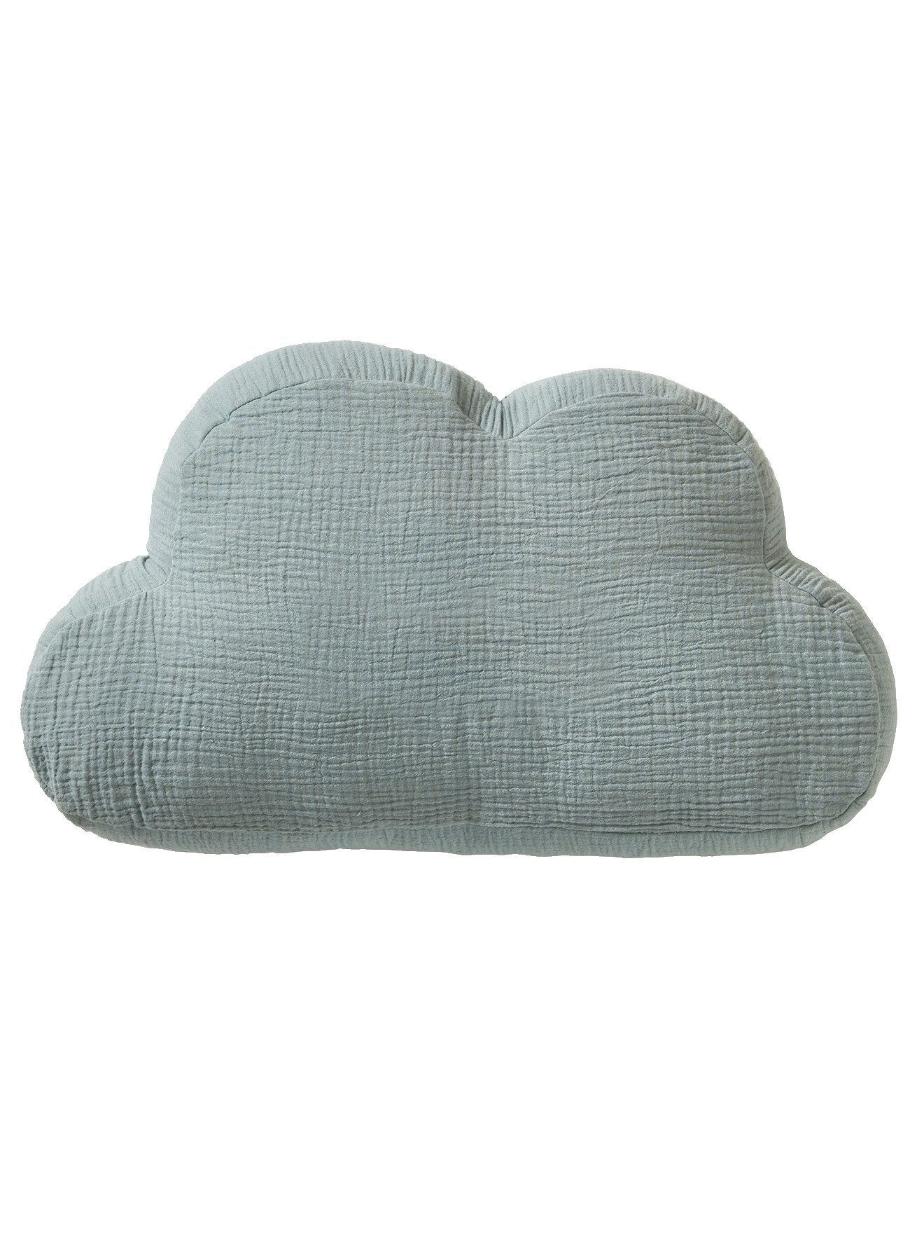 vertbaudet Dekokissen Kinderzimmer Kissen in Wolkenform, Musselin günstig online kaufen