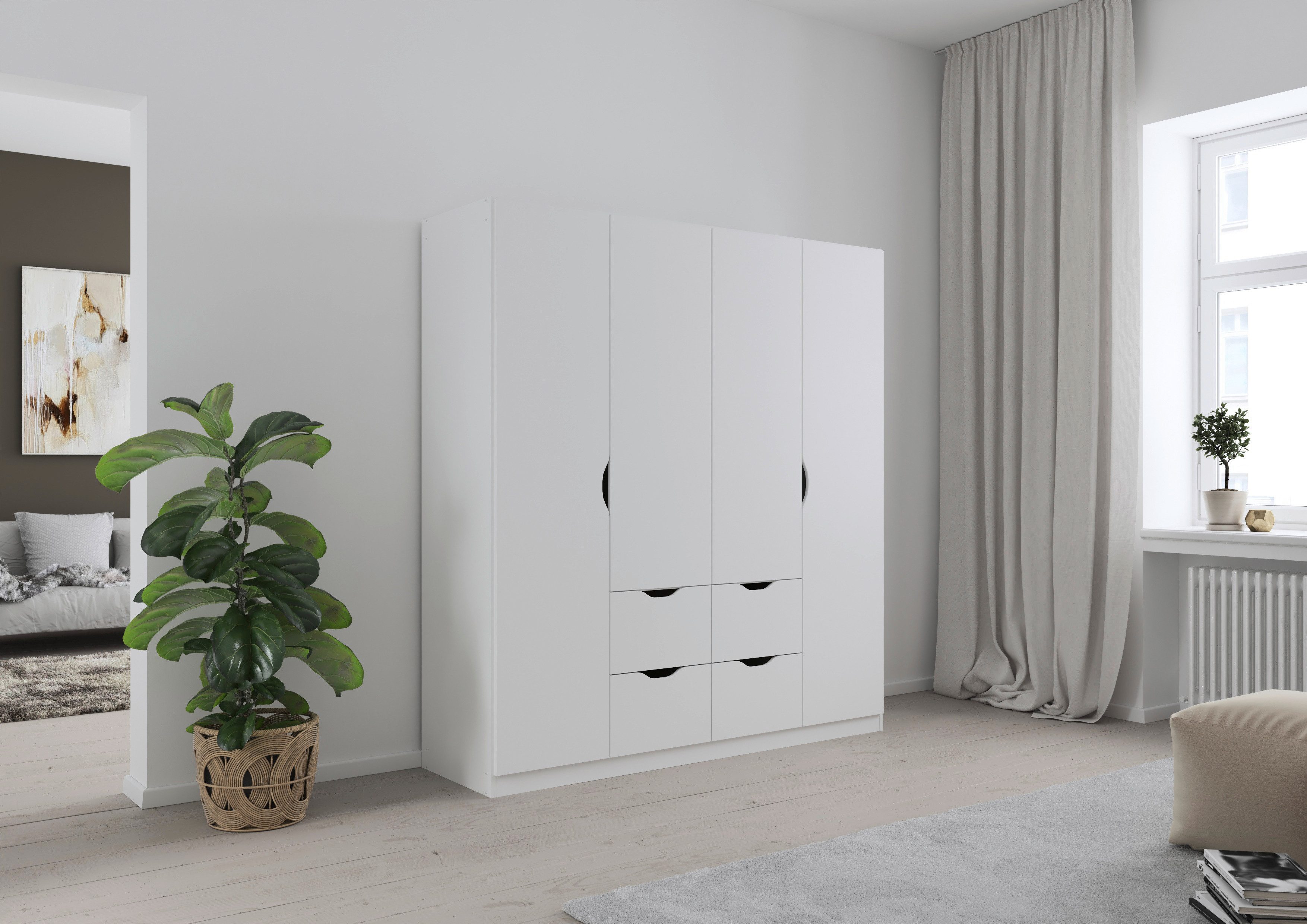 rauch Kleiderschrank "Freising geräumiger Schrank Garderobe Schlafzimmersch günstig online kaufen