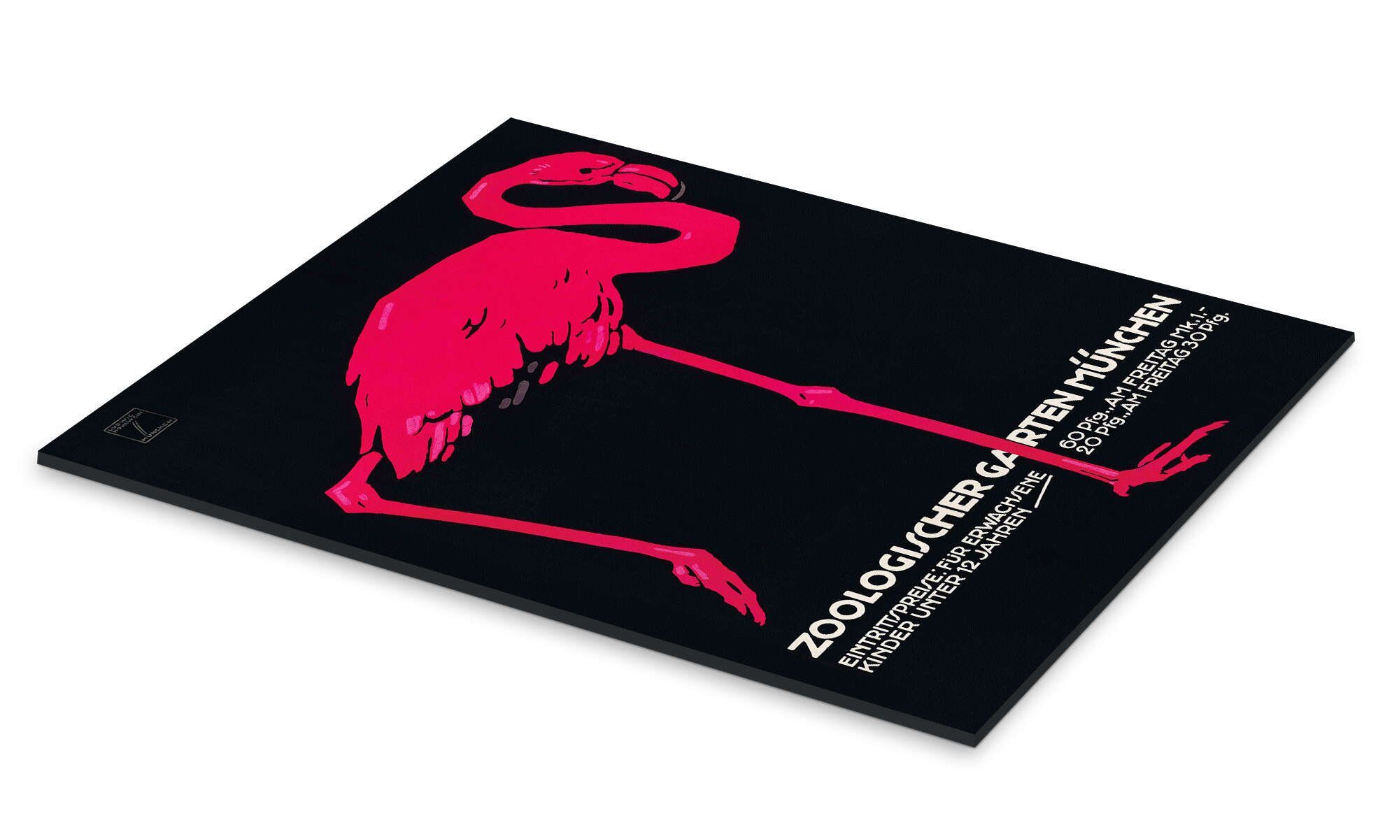 Posterlounge Wandbild Zoologischer Garten München, Ludwig Hohlwein, erhältlich als Poster, Leinwandbild, Wandsticker oder Acrylglasbild – Bild 2 von 5